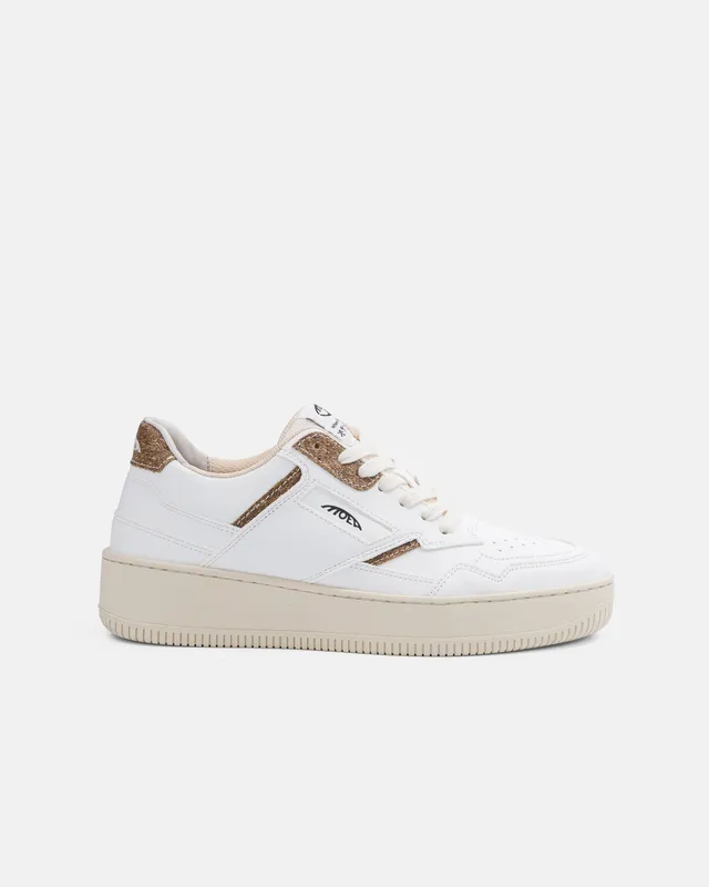 moea-origin-vegane-sneaker-white-brown-palm image 1