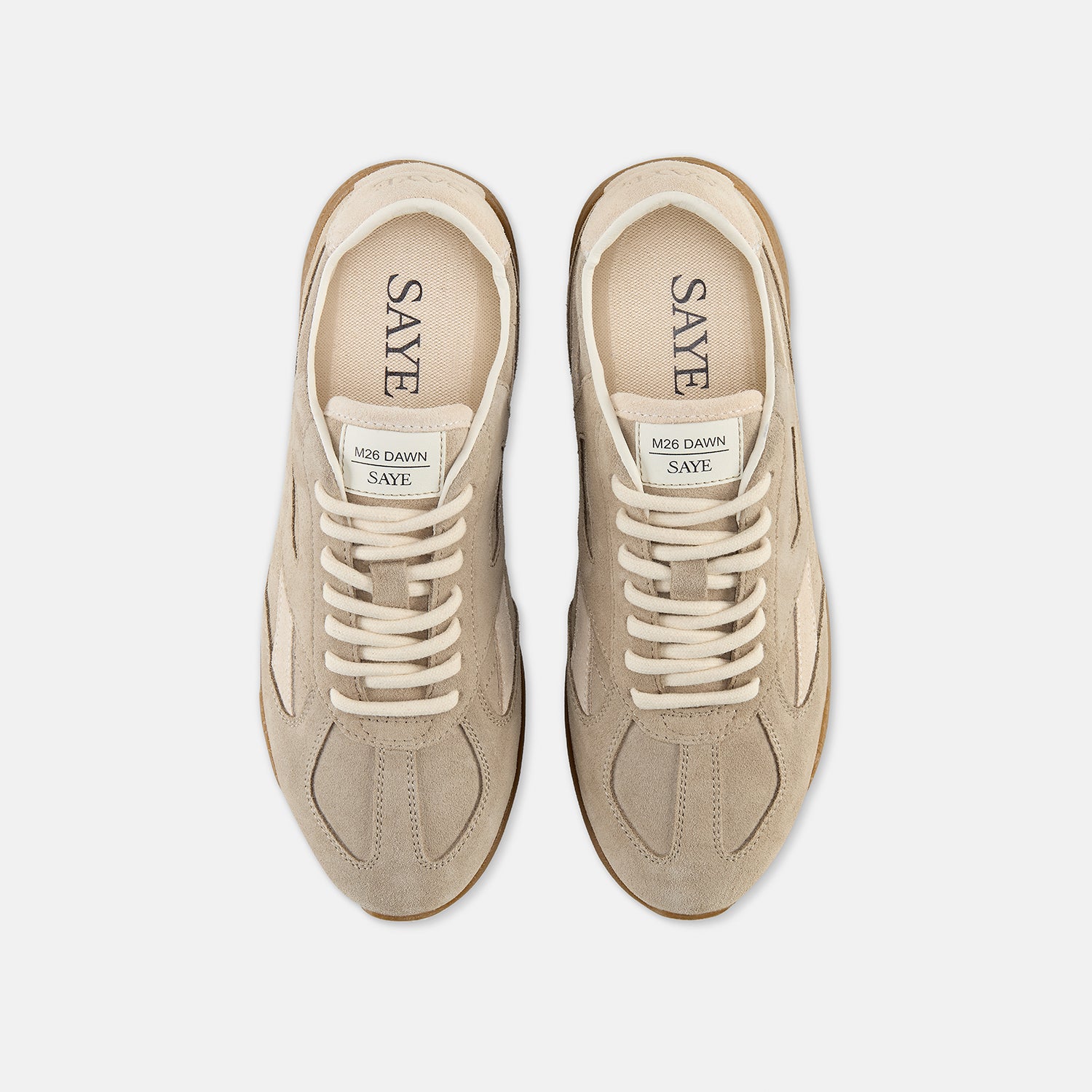 saye-m26-dawn-stone-damen-sneaker-aus-veloursleder image 4