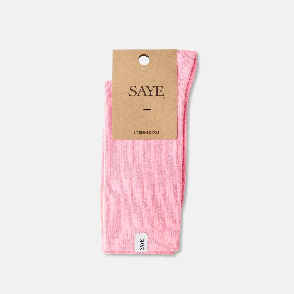 saye-crew-ribbed-socks-gum-bio-baumwoll-socken image 1