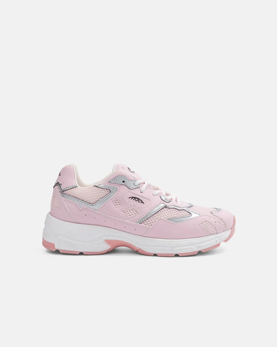 moea-rush-pink-silver-corn-vegane-sneaker image 1