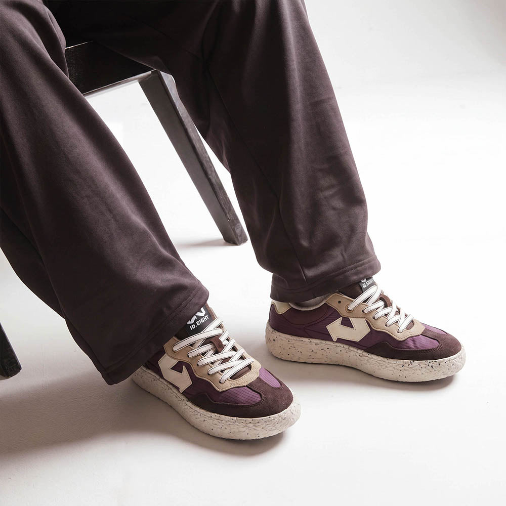 id-eight-uriduri-plum-vegane-sneaker image 2