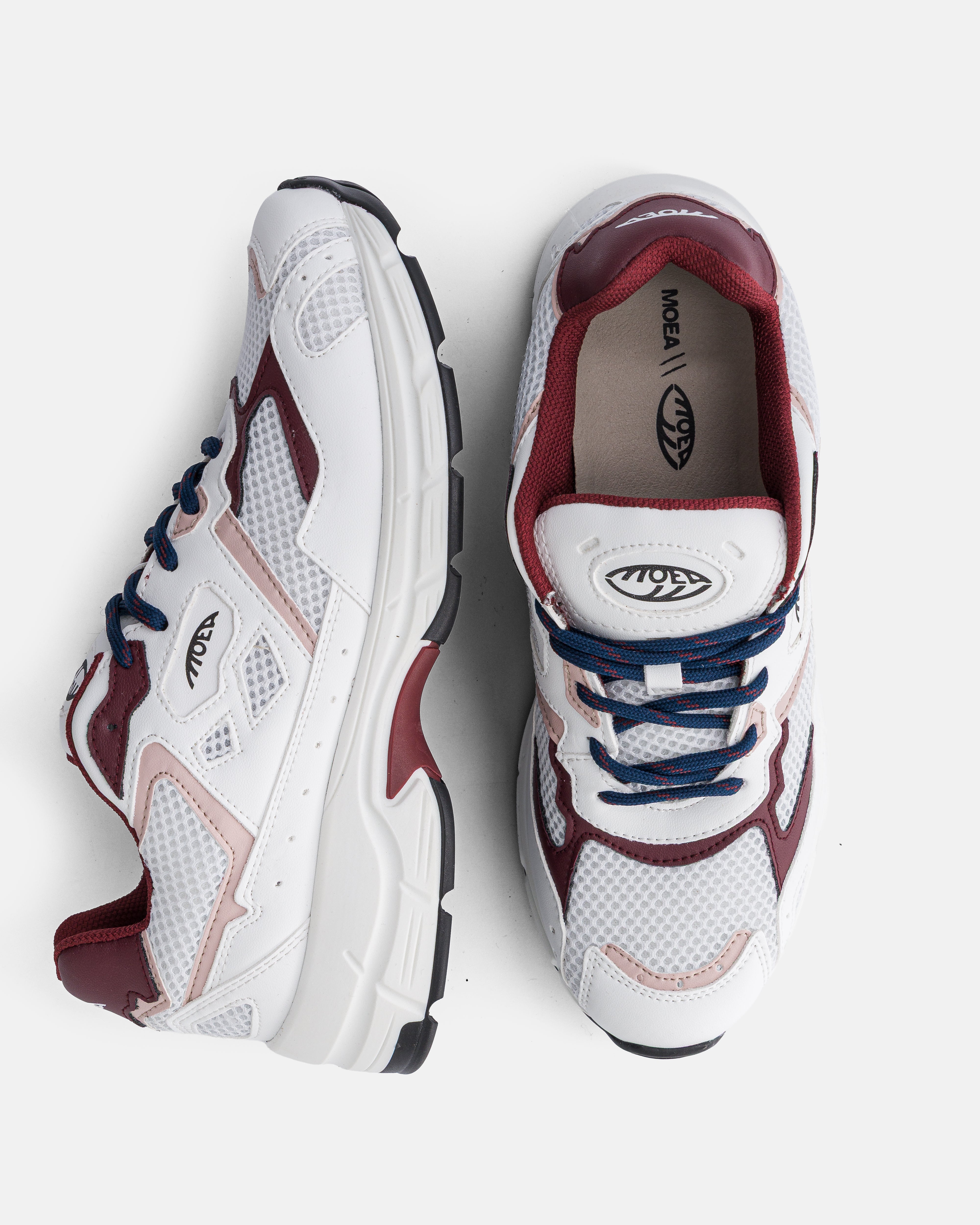 moea-rush-vegane-sneaker-white-pink-grapes image 2