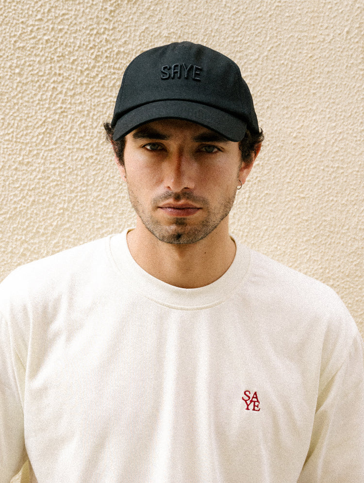 saye-everyday-cap-black-5-panel-cap-aus-bio-baumwolle image 5