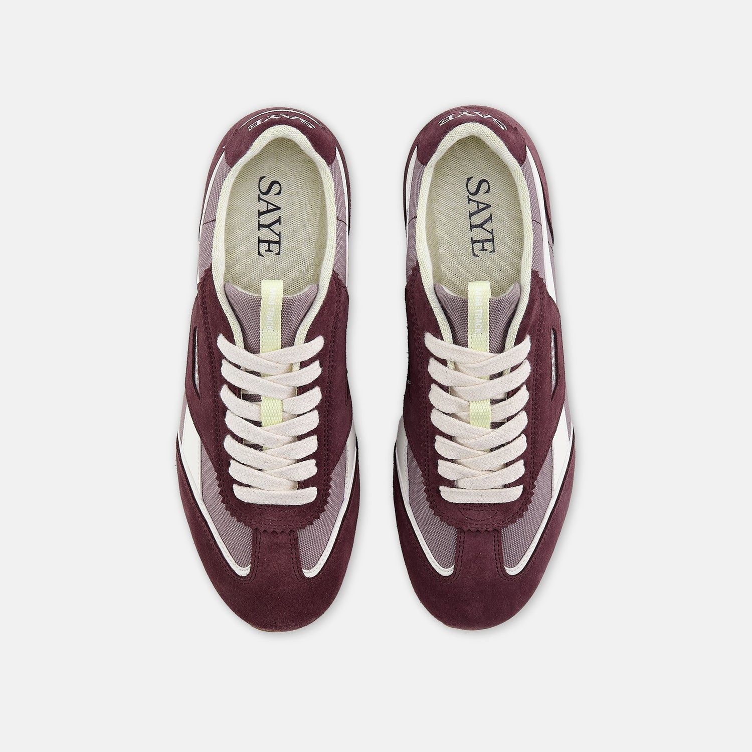 saye-m68-track-plum-retro-sneaker-bio-baumwolle image 6