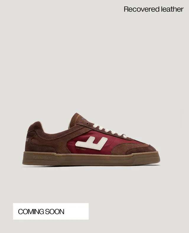 flamingos-life-zero-tennis-chocolate-wine-barefoot-sneaker image 1