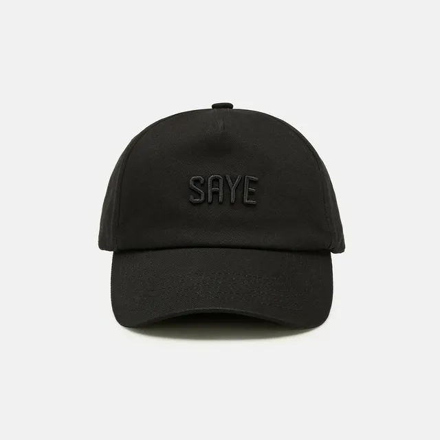 saye-everyday-cap-black-5-panel-cap-aus-bio-baumwolle image 1