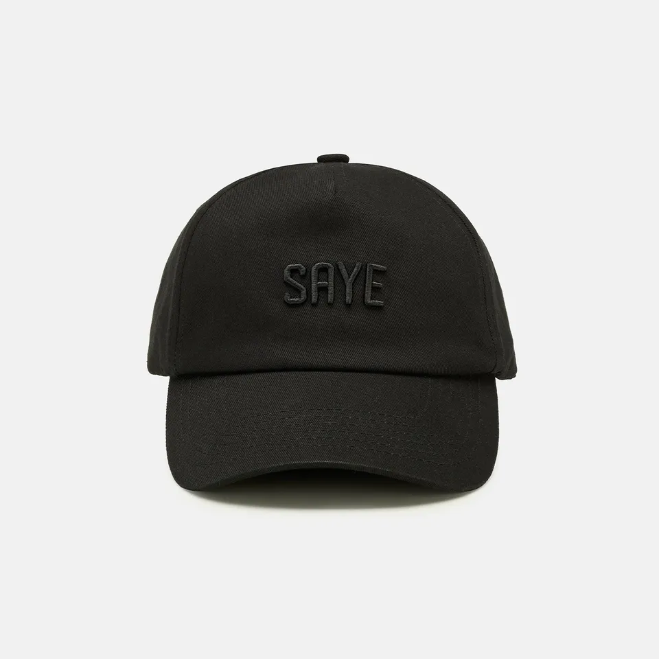 saye-everyday-cap-black-5-panel-cap-aus-bio-baumwolle image 1