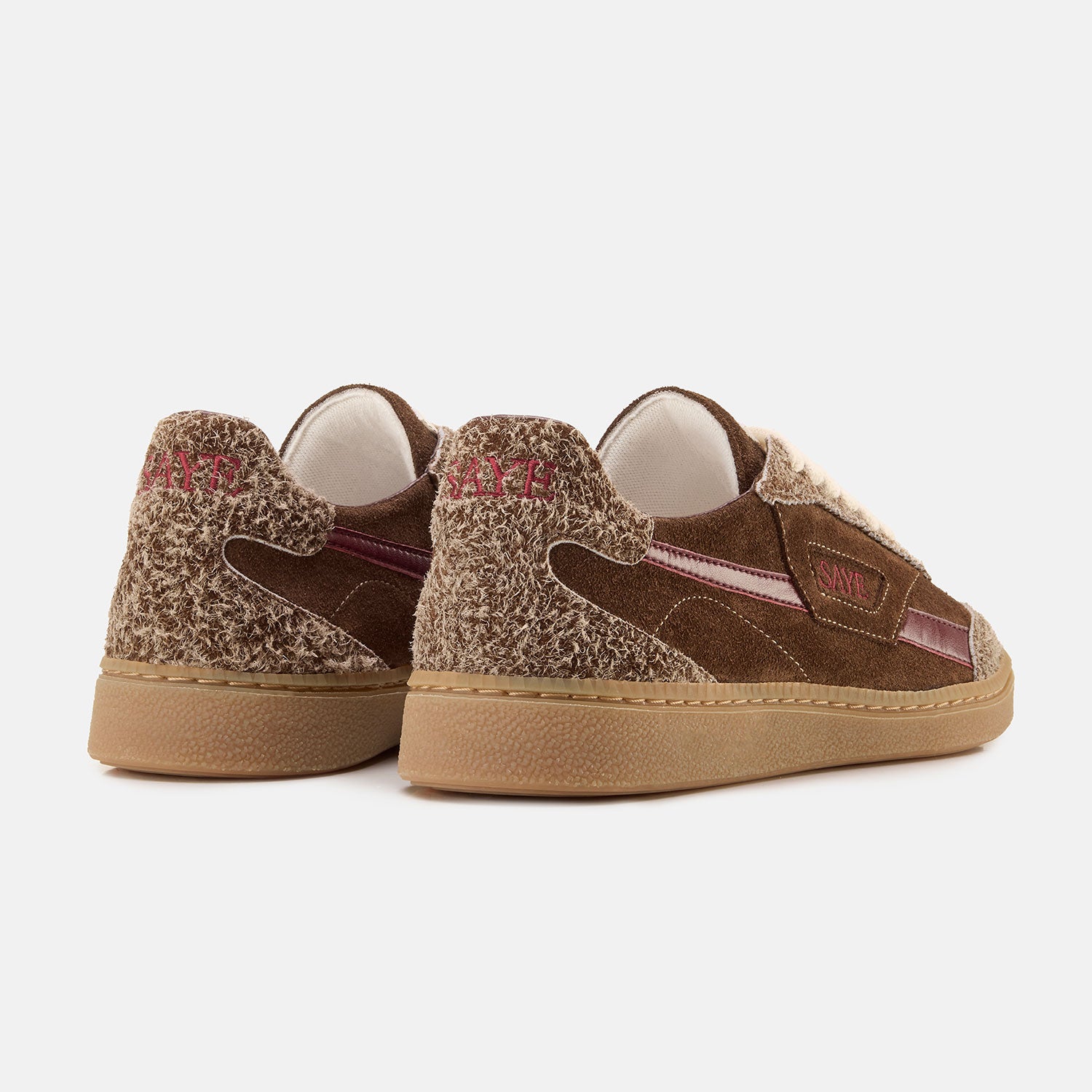 saye-m70-soul-coffee-garnet-unisex-retro-sneaker-aus-suede image 3