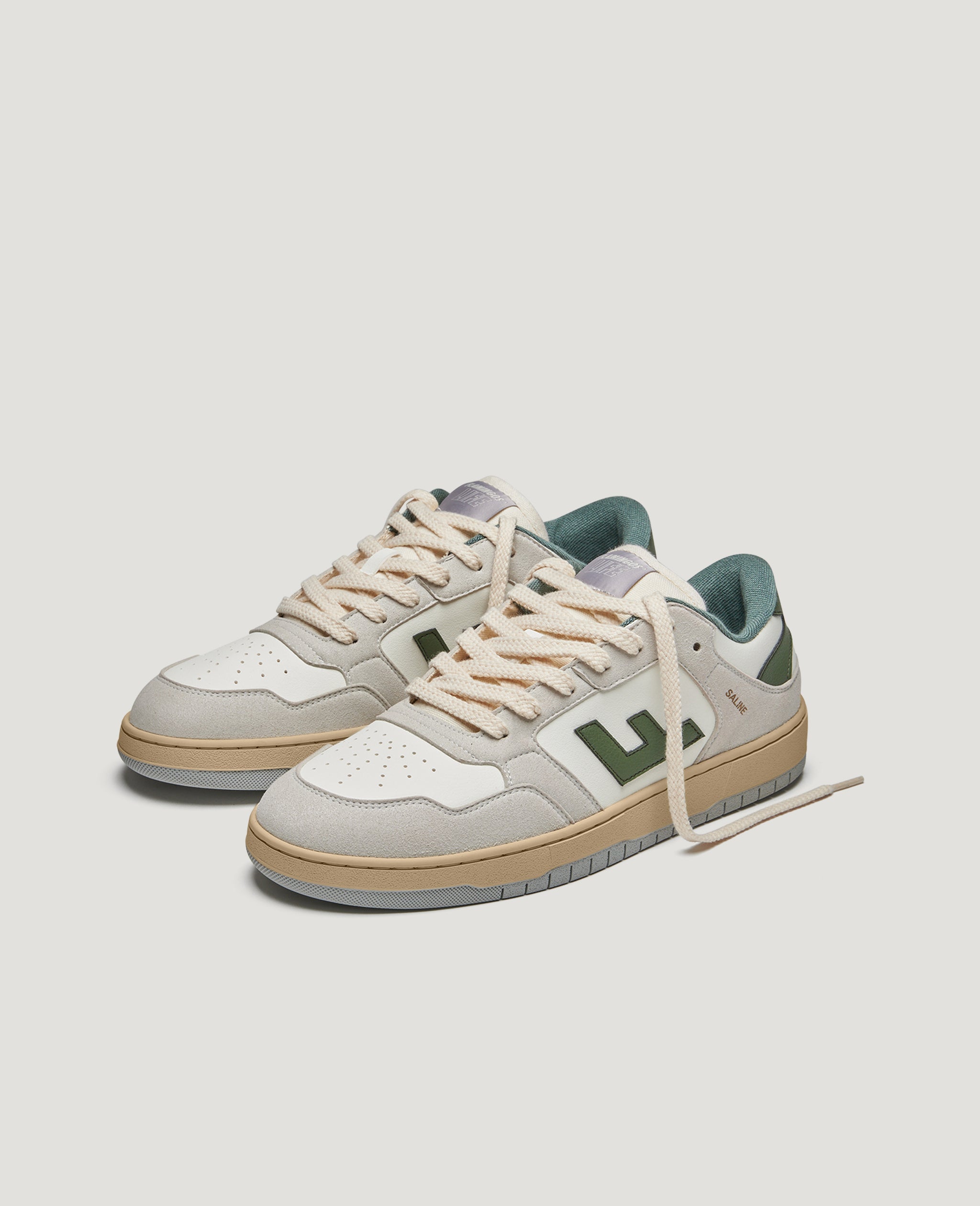 flamingos-life-saline-sage-vintage-veganer-low-top-sneaker image 2