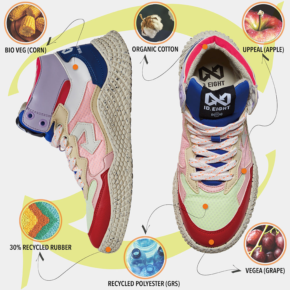 id-eight-hana-mid-crazy-mix-hoher-veganer-basketball-sneaker image 2