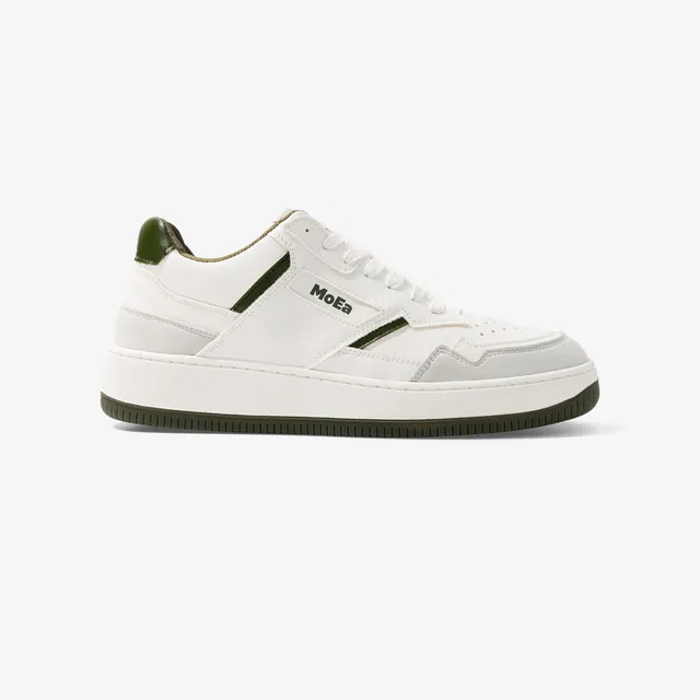 moea-gen1-cactus-white-green-suede-vegane-sneaker image 1