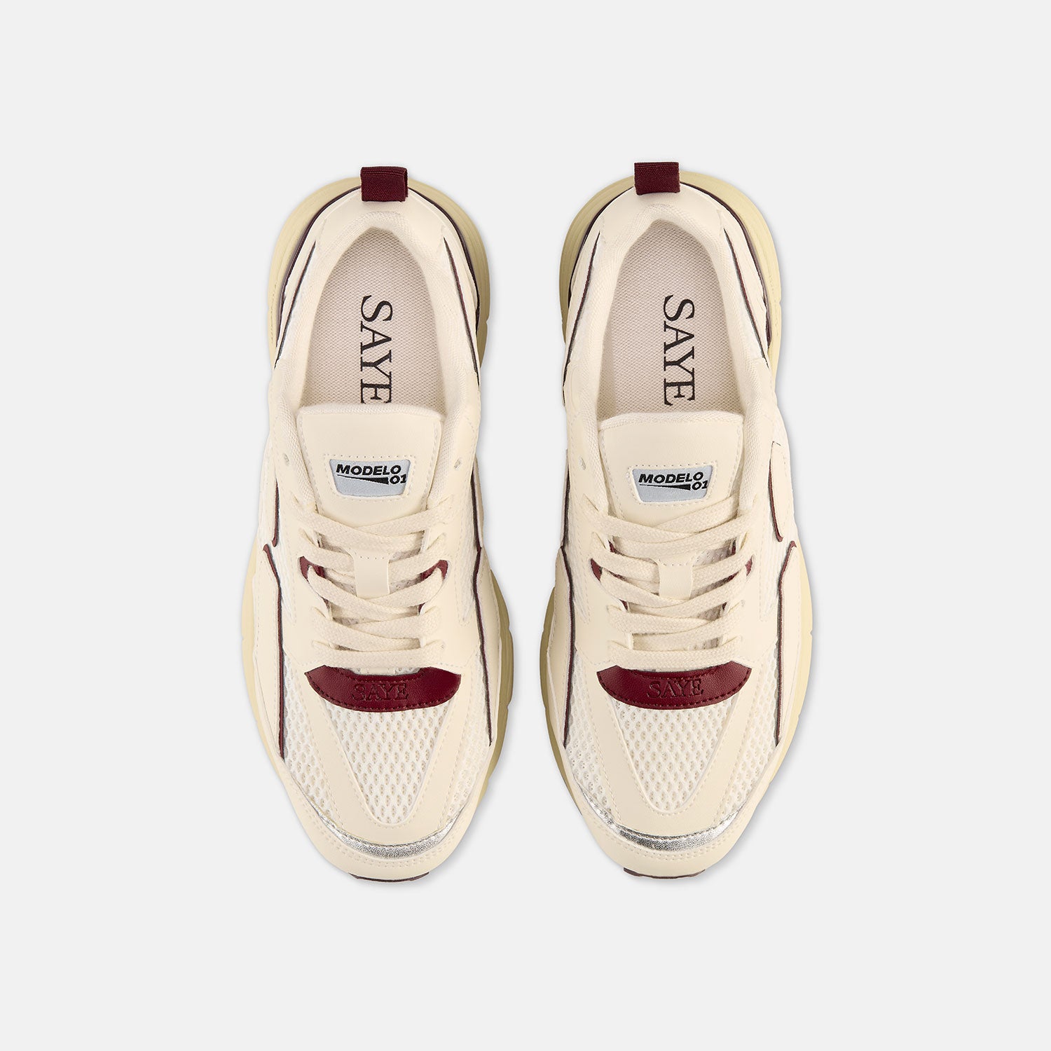 saye-m01-atlas-garnet-retro-running-sneaker-unisex image 5