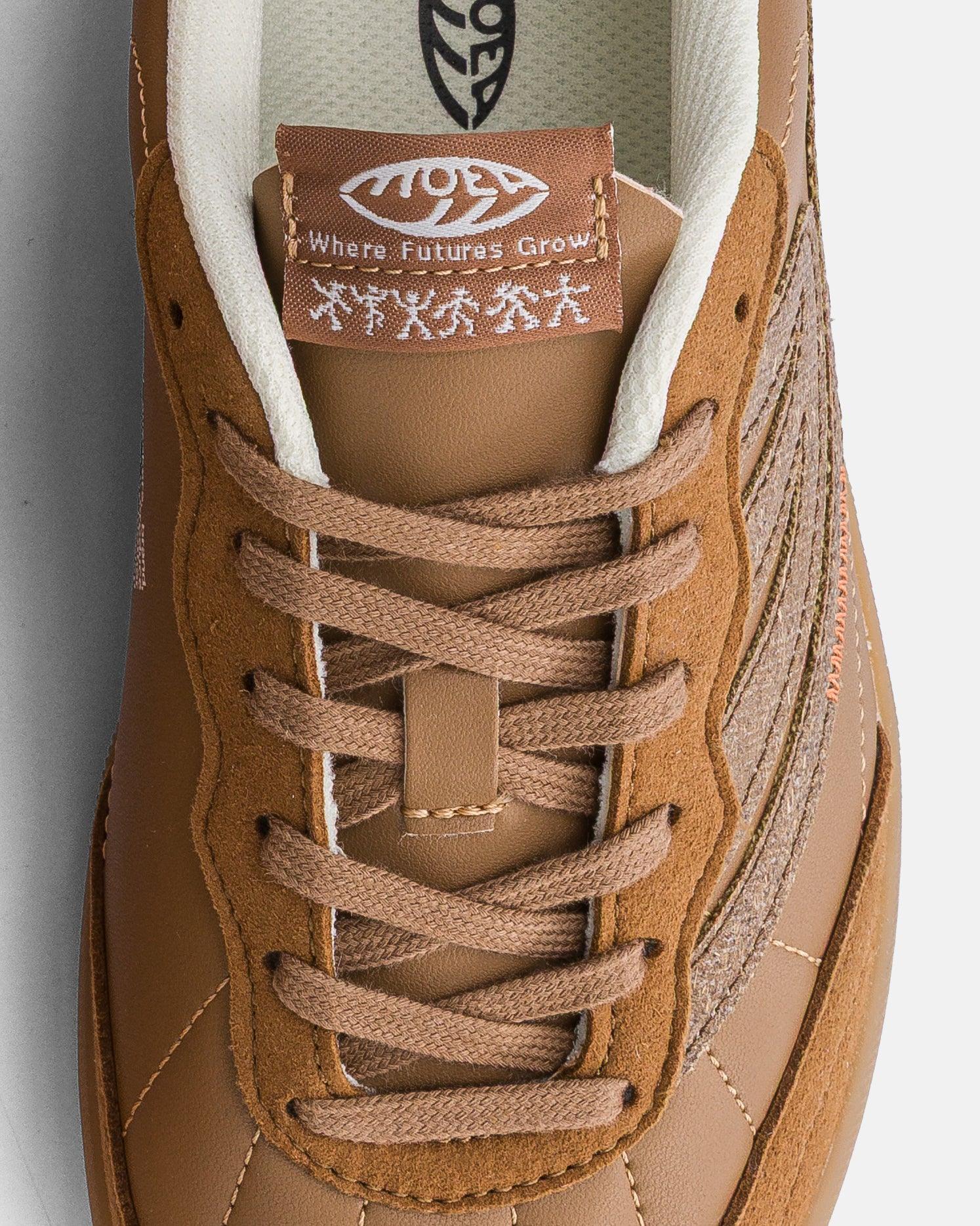 moea-flow-vegane-sneaker-full-brown-palm image 4