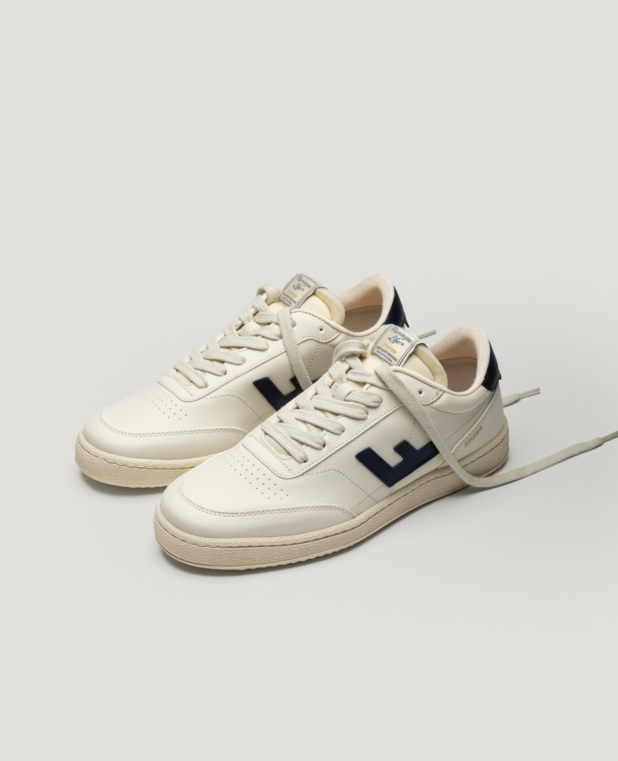 flamingos-life-stadion-indigo-cream-vegane-retro-sneaker image 2