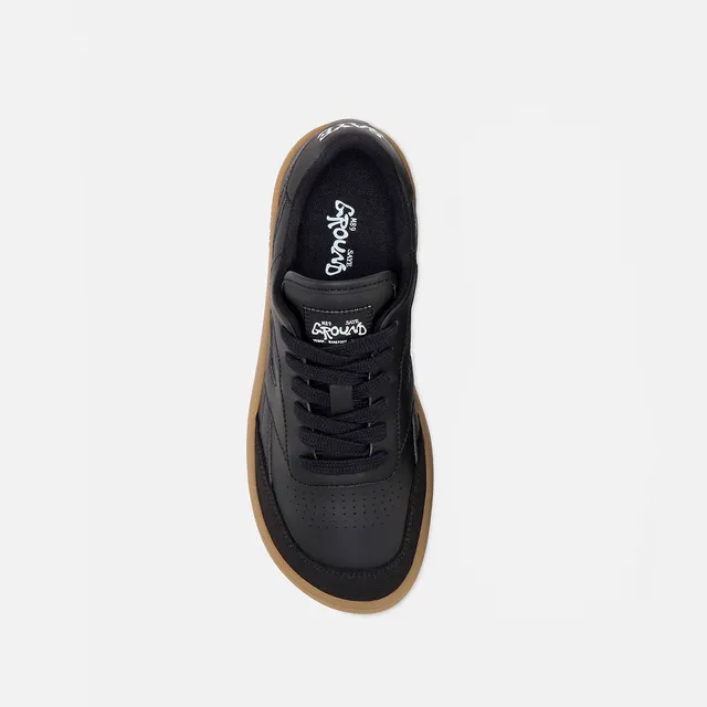 saye-m89-ground-barefoot-sneaker-black-caramel image 1