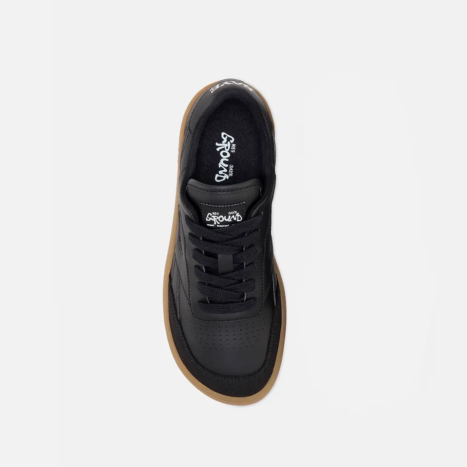 saye-m89-ground-barefoot-sneaker-black-caramel image 1