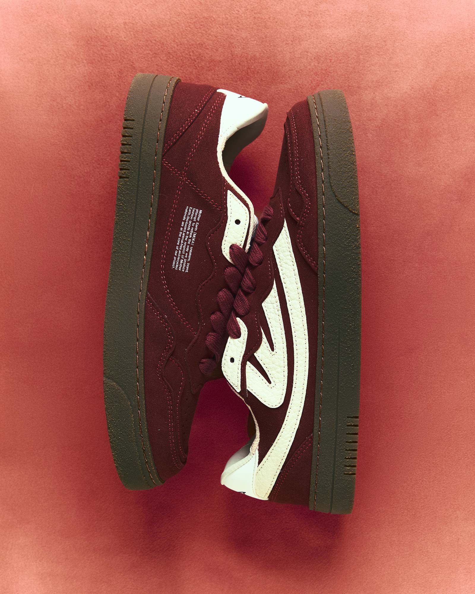 moea-veyron-low-vegane-sneaker-wine-cream-mushroom image 1