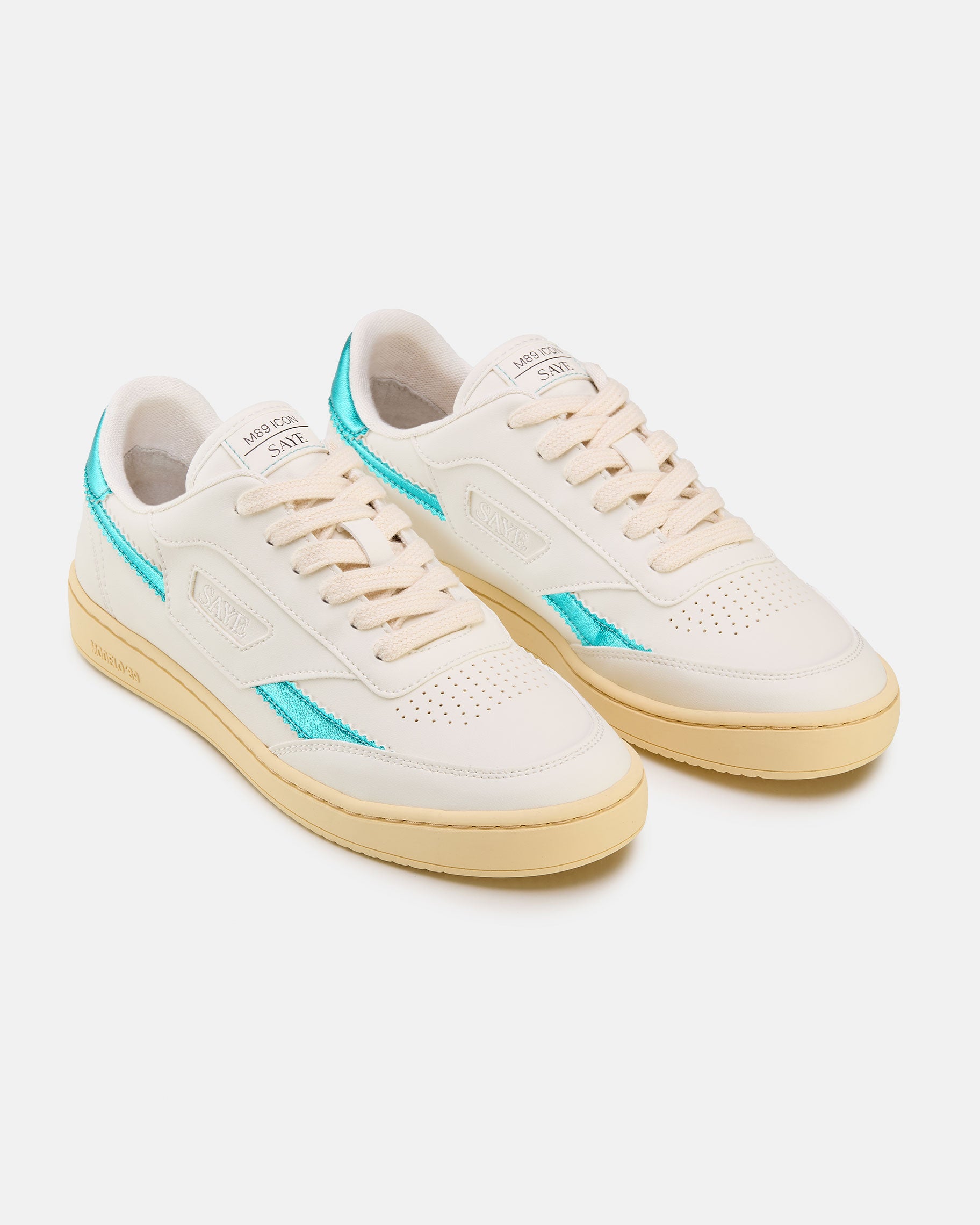 saye-m89-icon-retro-sneaker-metallic-acqua image 3
