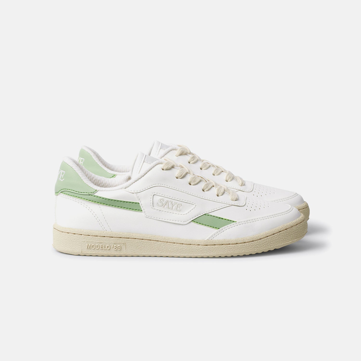 saye-m89-retro-sneaker-polar-lime image 1