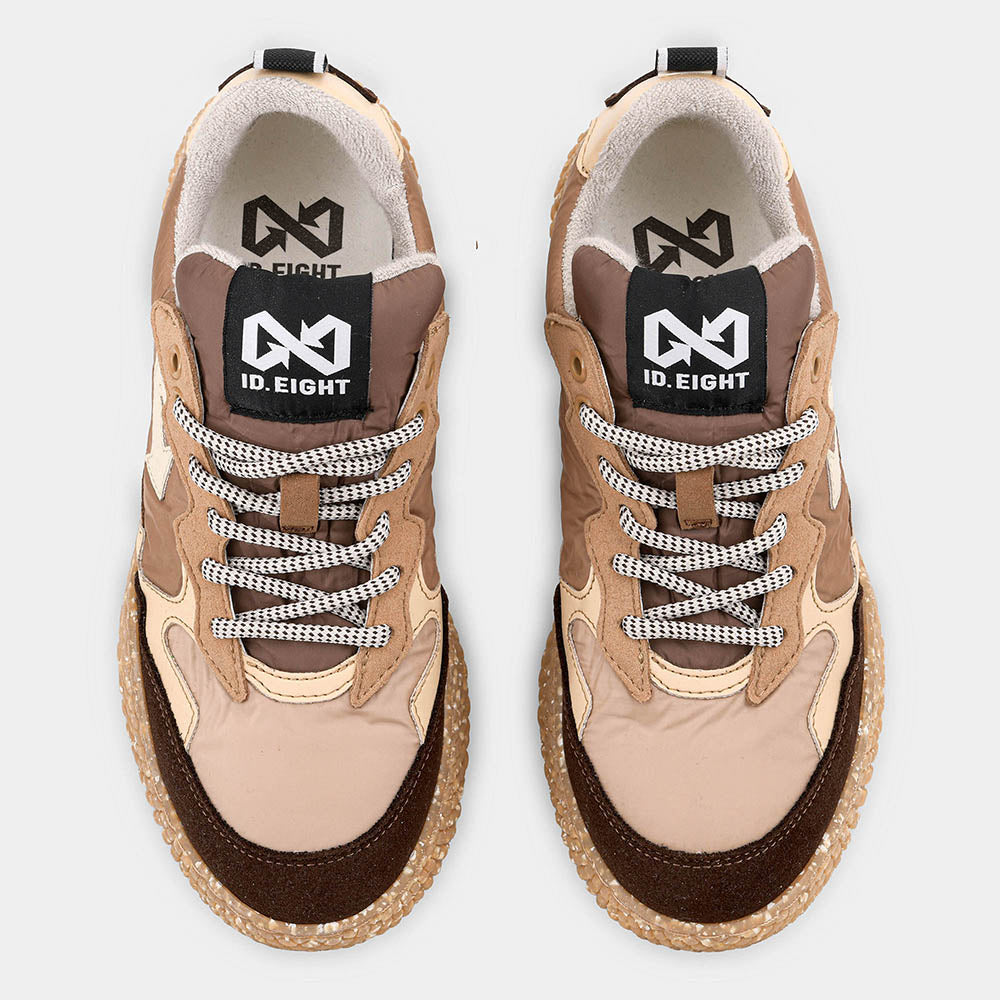id-eight-hana-caffelatte-vegane-sneaker-beige-braun image 3