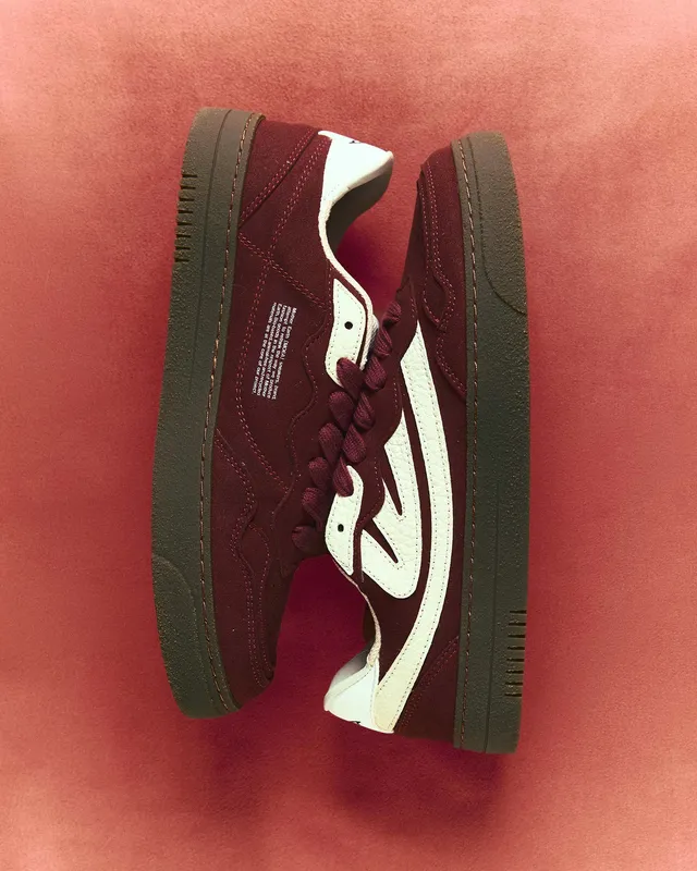 moea-veyron-low-vegane-sneaker-wine-cream-mushroom image 1