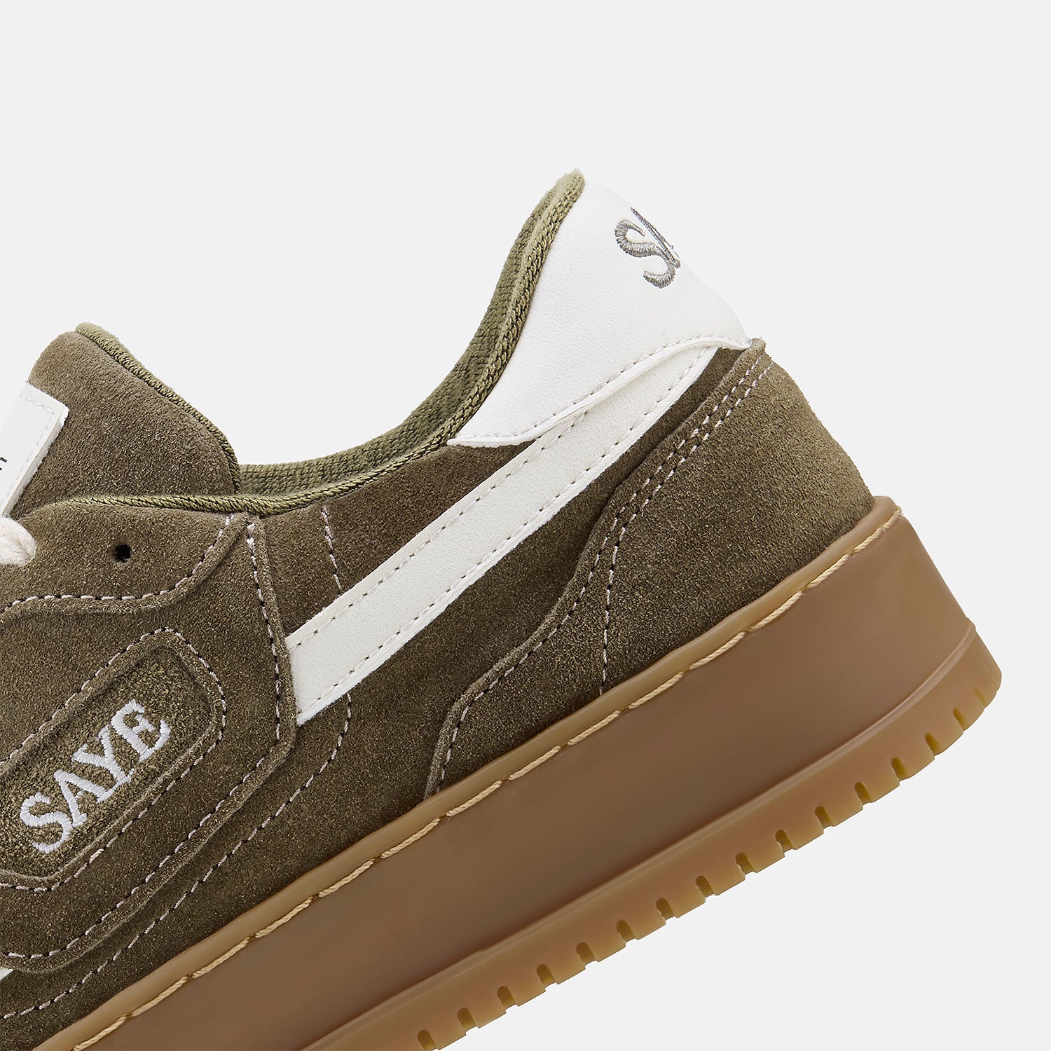 saye-m82-core-olive-chunky-retro-sneaker-aus-rinds-suede image 6