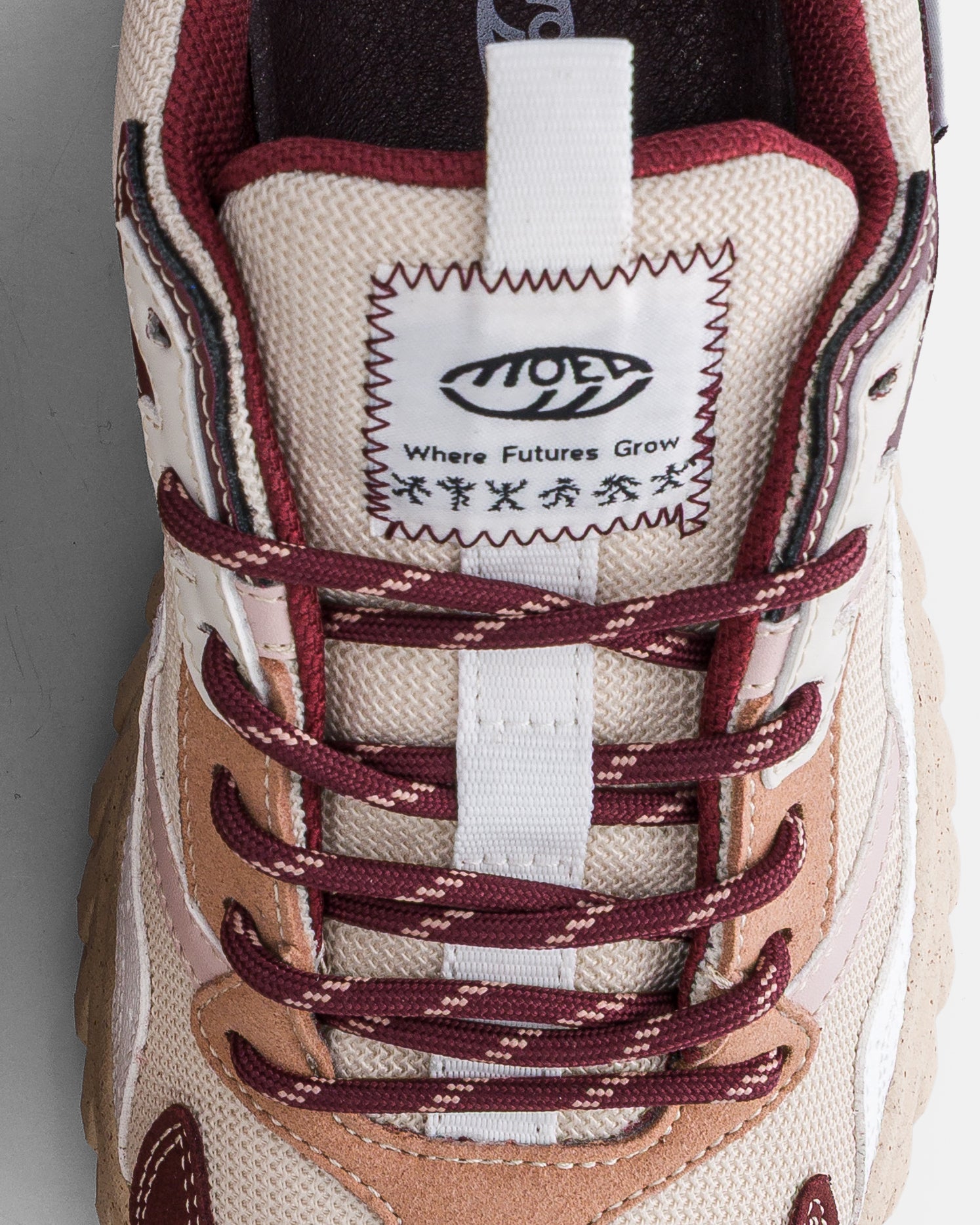 moea-dune-beige-wine-grapes-vegane-sneaker image 6