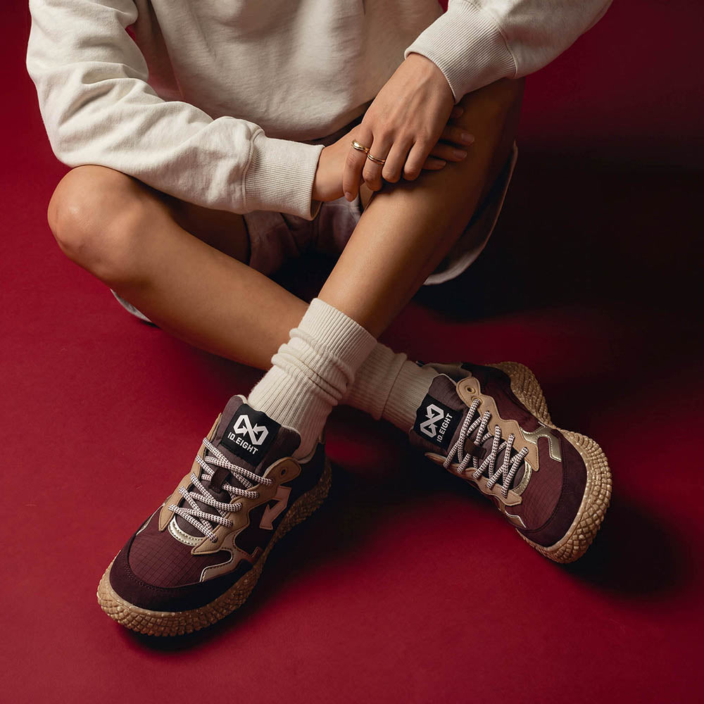 id-eight-hana-veganer-sneaker-merlot image 2