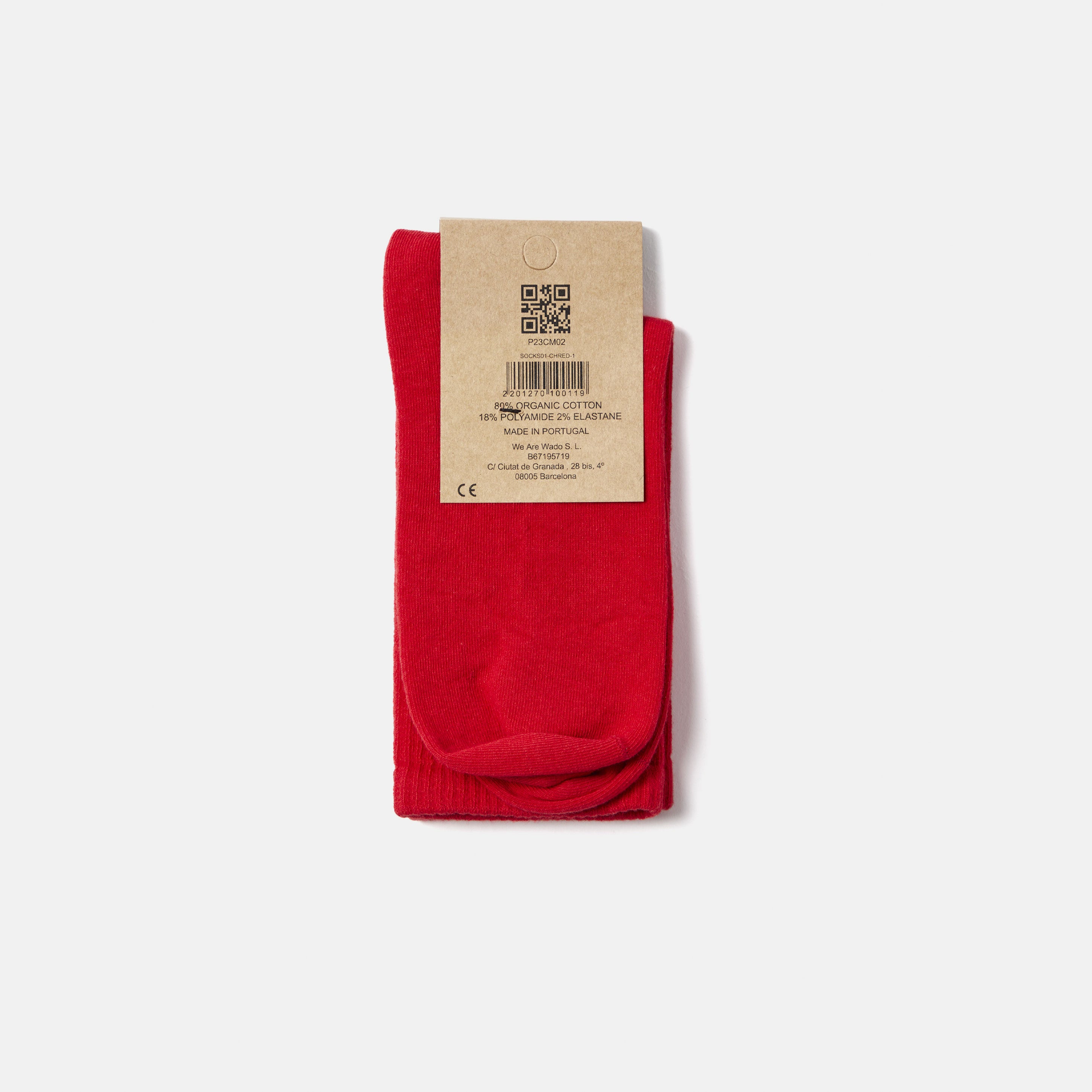 saye-mid-crew-everyday-socks-cherry image 3