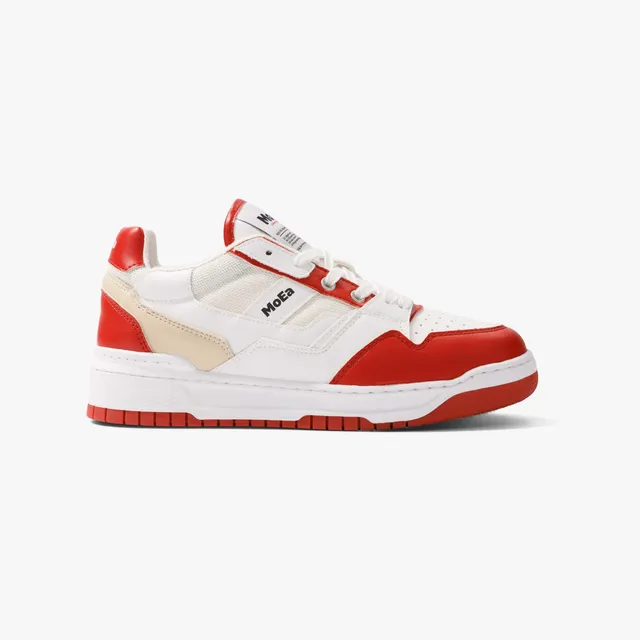 moea-gen2-sport-apple-white-red-veganer-sneaker image 1