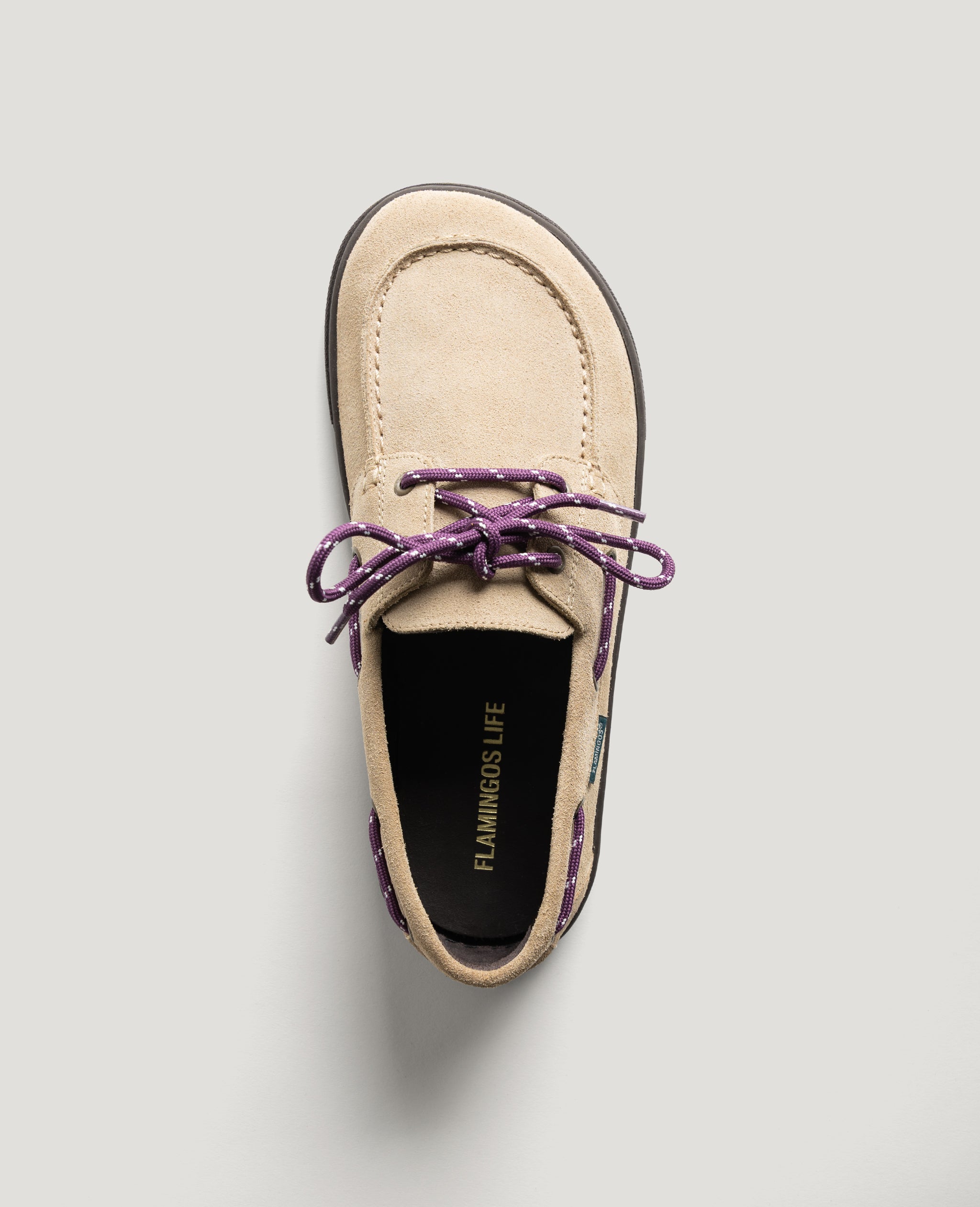 flamingos-life-zero-boat-vegane-sneaker-suede-sand image 3