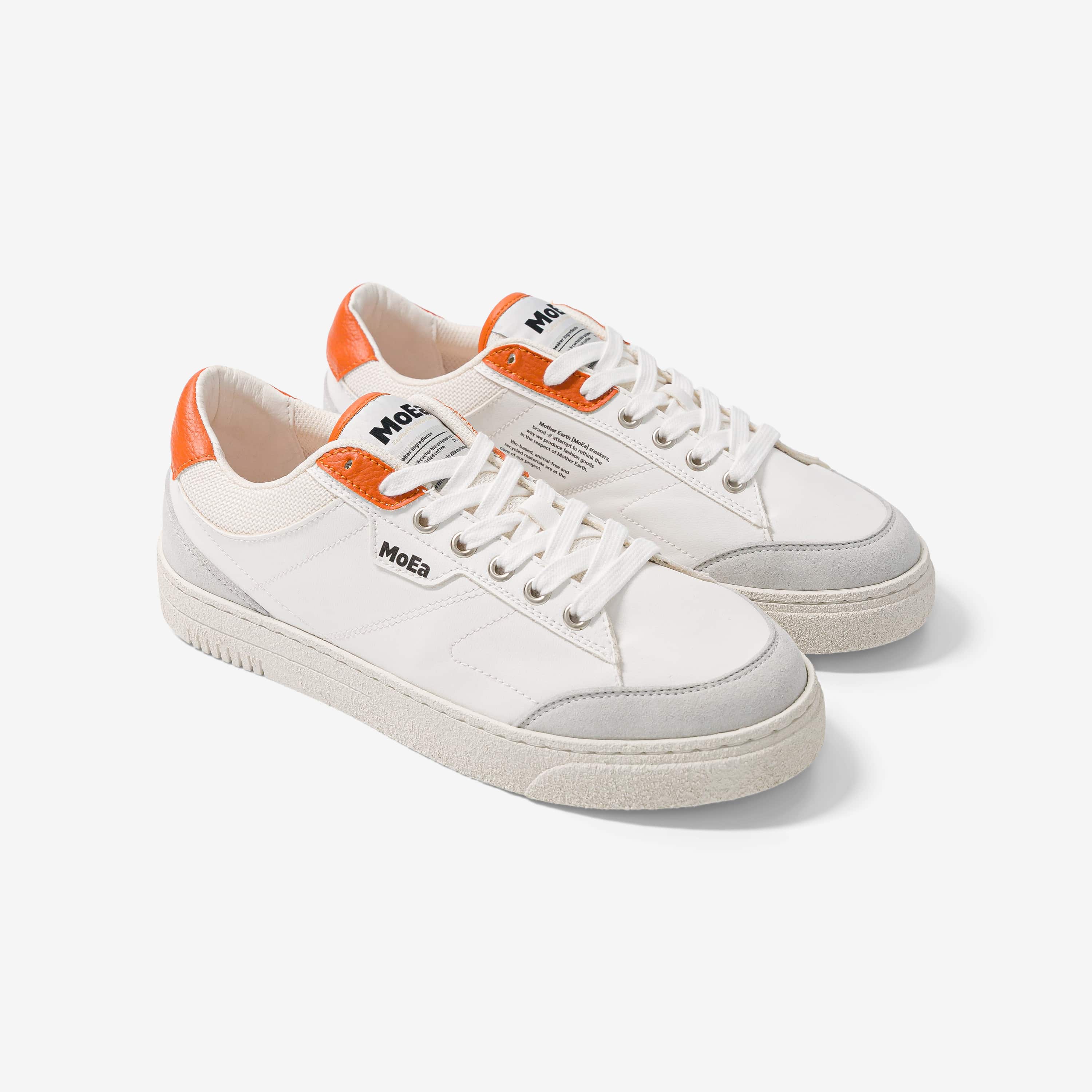 moea-gen3-orange-white-orange-vegane-sneaker image 2