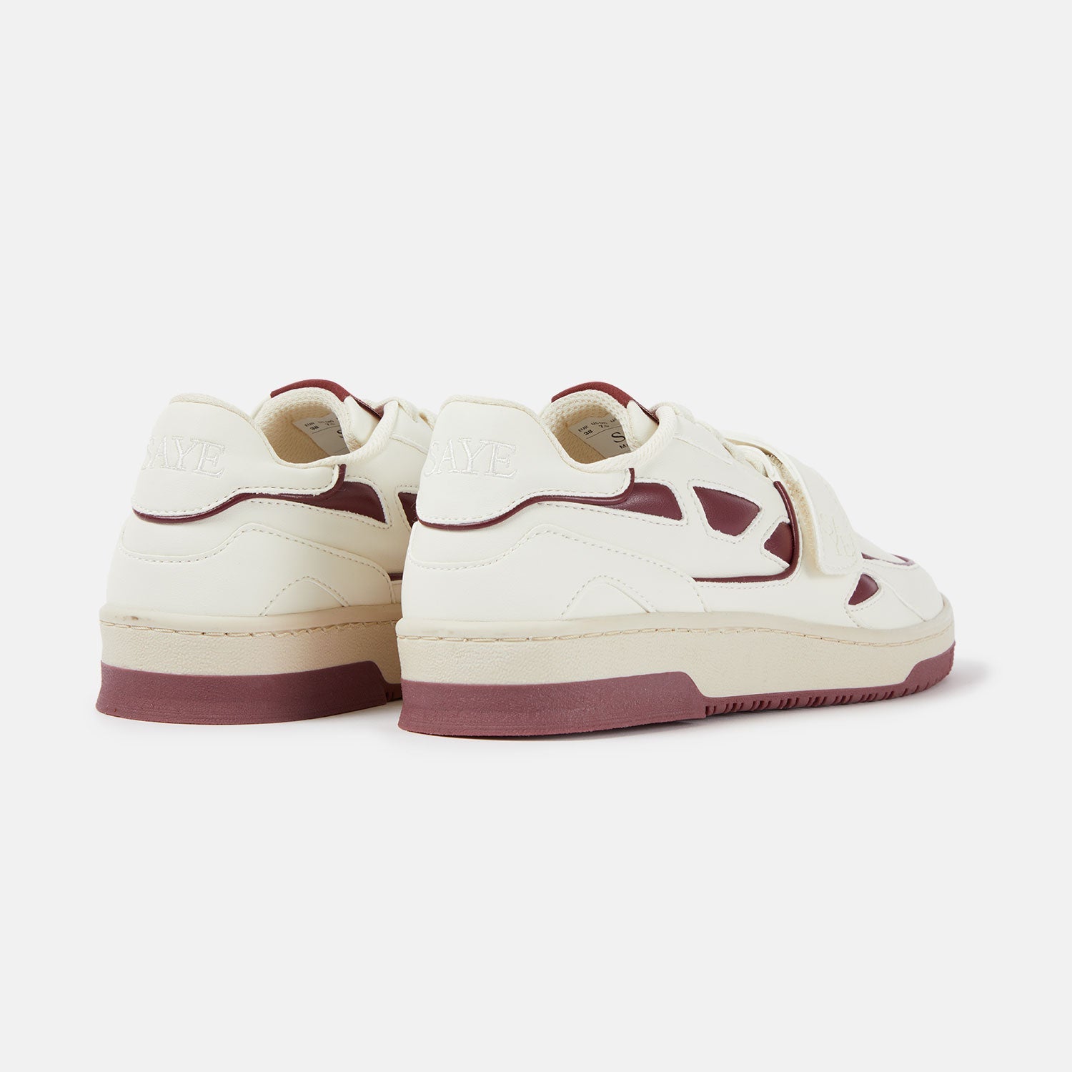 saye-m92-bold-garnet-vegane-chunky-retro-sneaker image 5