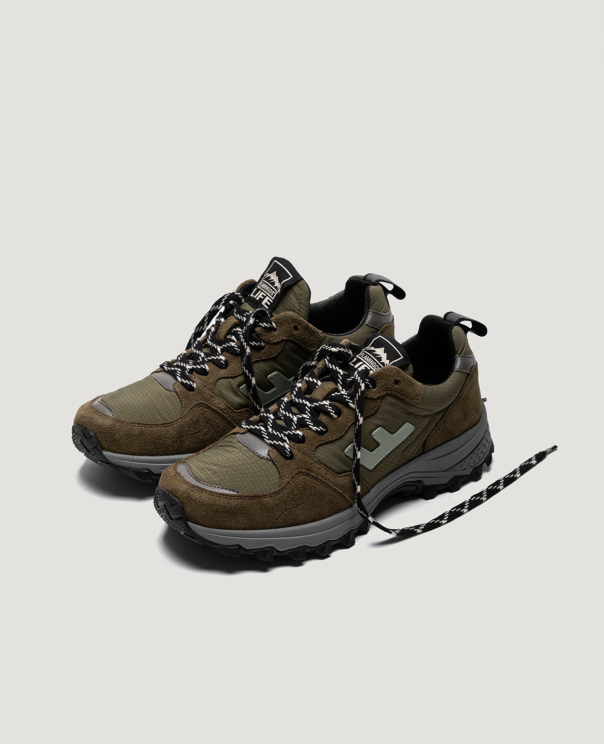 flamingos-life-tabei-nori-olive-vegane-sneaker image 2