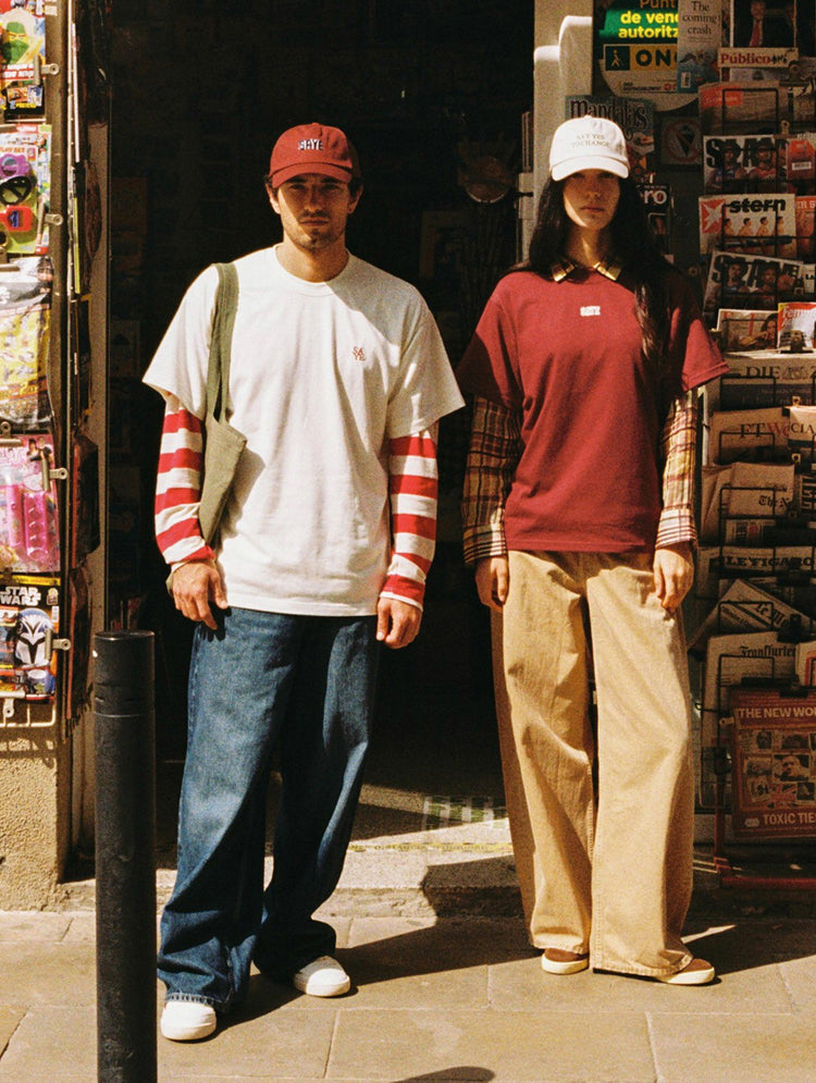saye-everyday-cap-garnet-5-panel-cap-aus-bio-baumwolle image 5