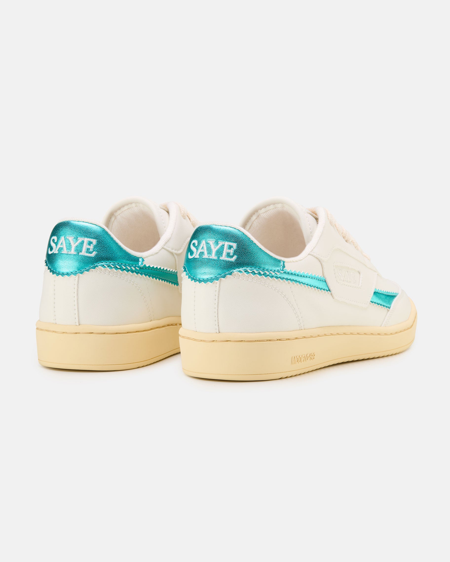 saye-m89-icon-retro-sneaker-metallic-acqua image 4
