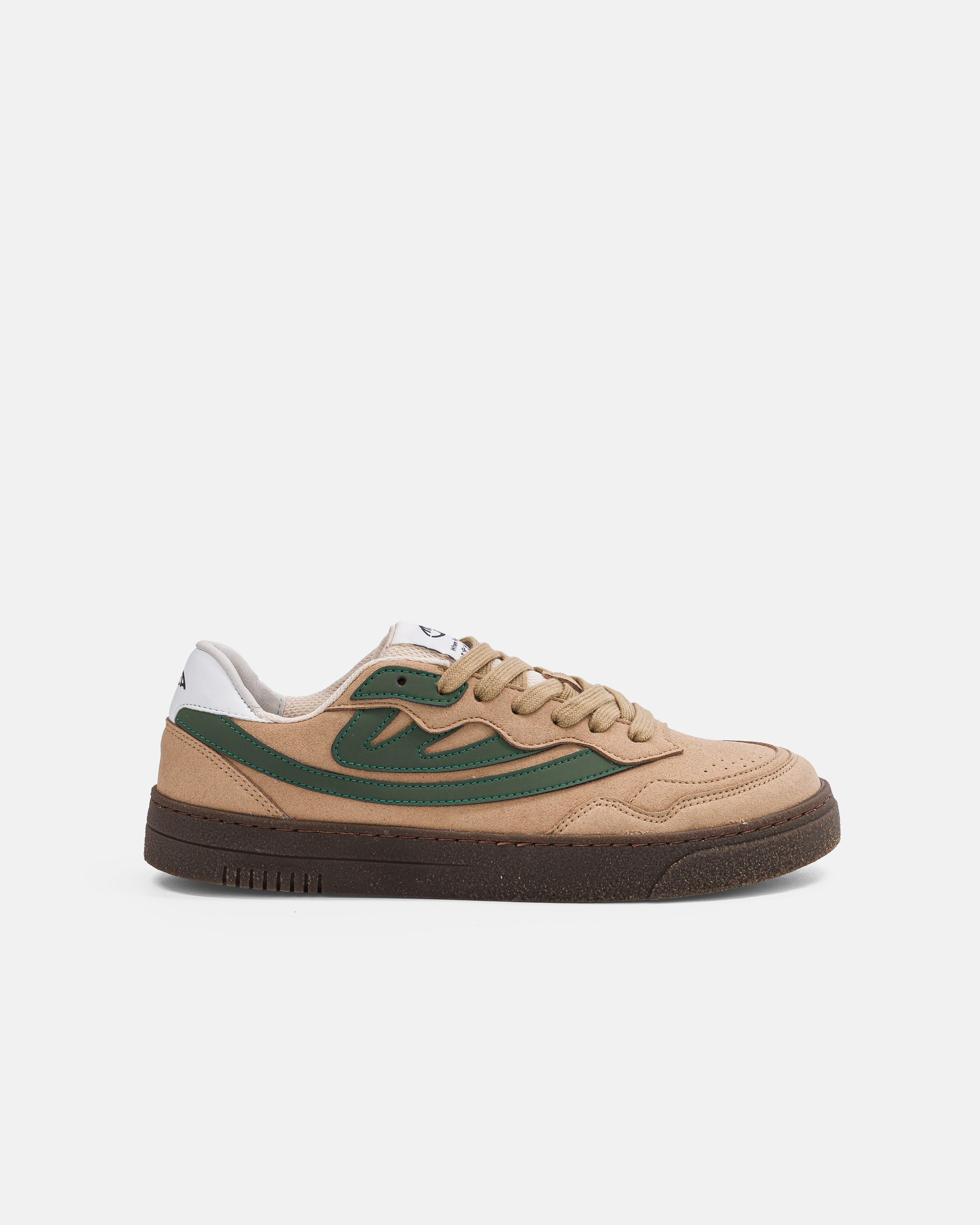 moea-veyron-low-vegane-sneaker-taupe-green-apple image 1