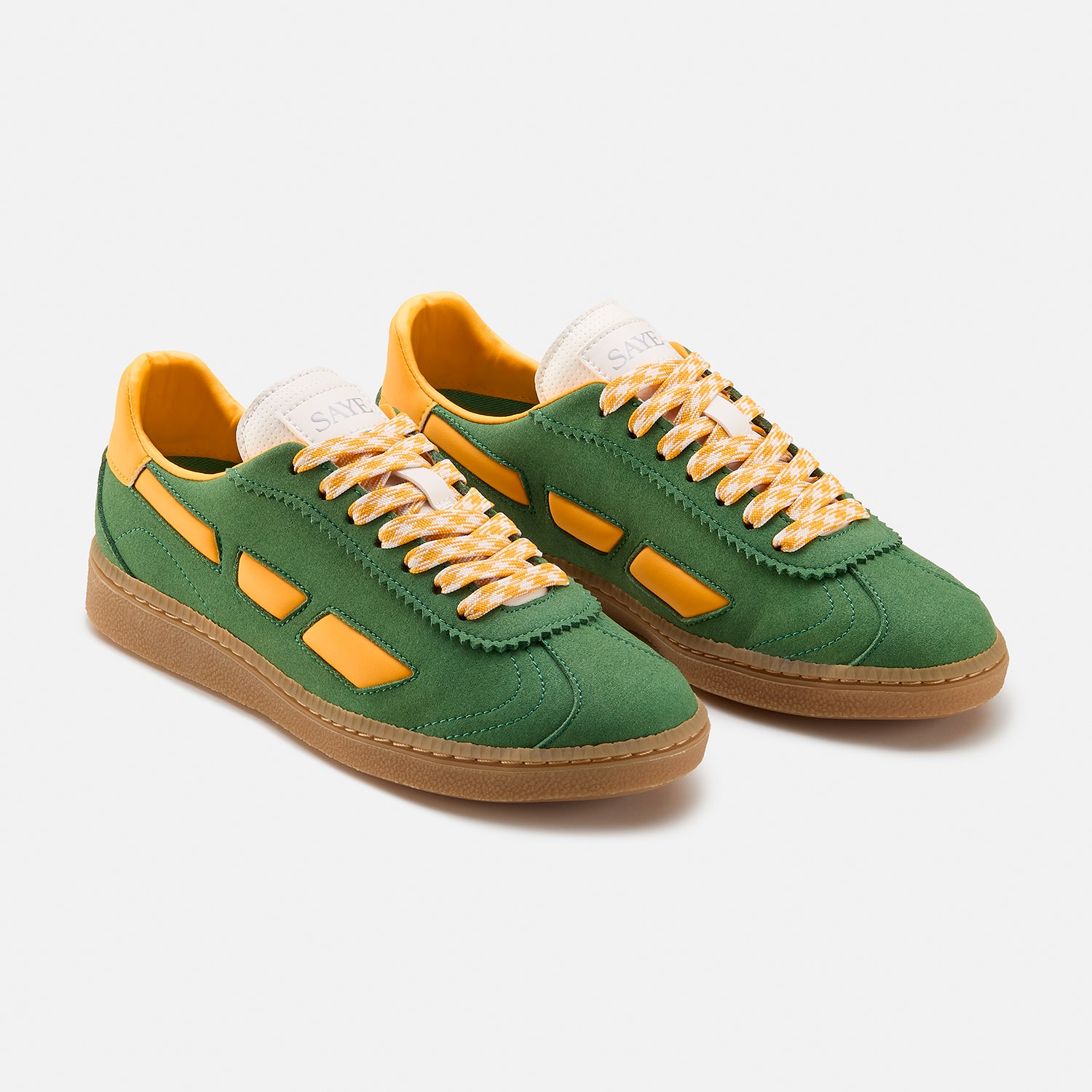 saye-m70-jazzy-pine-tangerine-vegane-handball-sneaker image 3