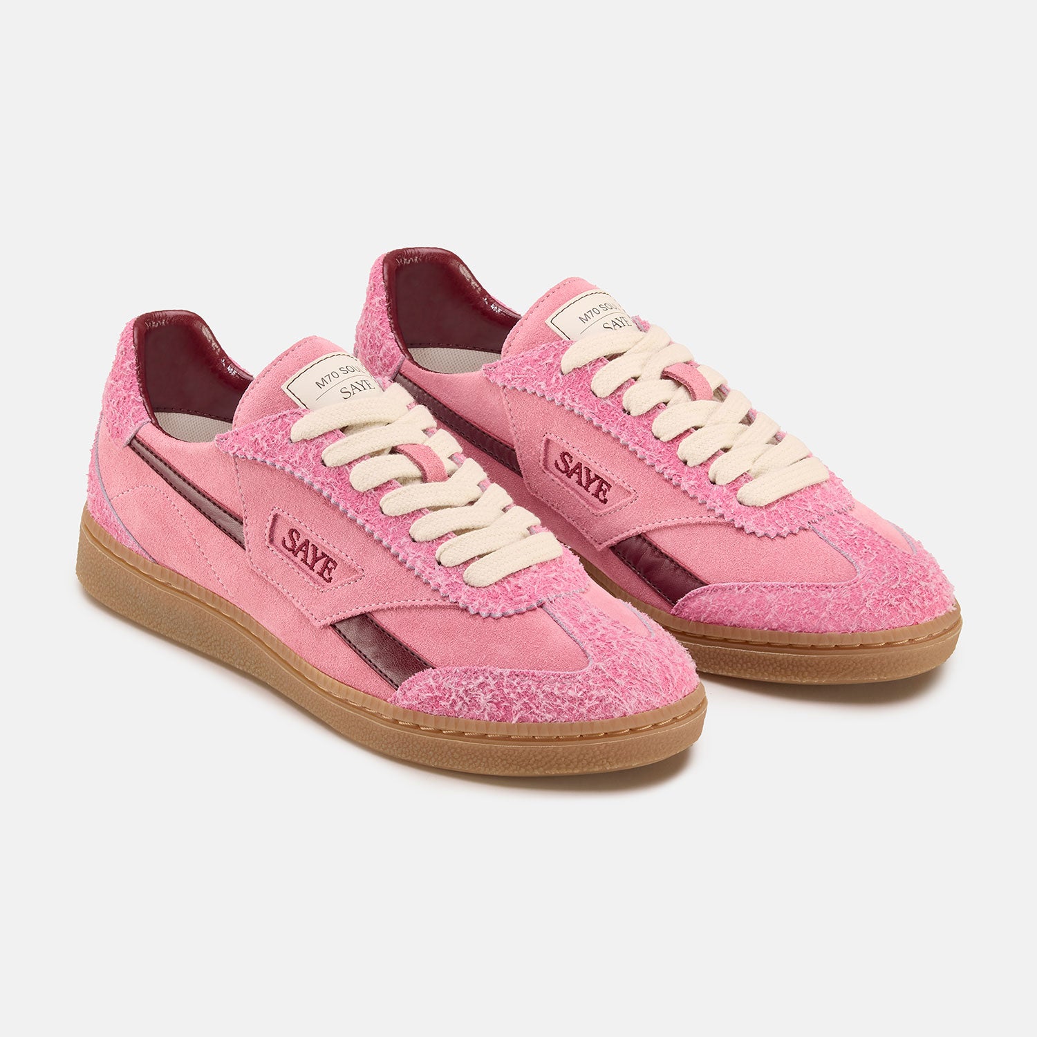 saye-m70-soul-gum-garnet-suede-sneaker-unisex image 2