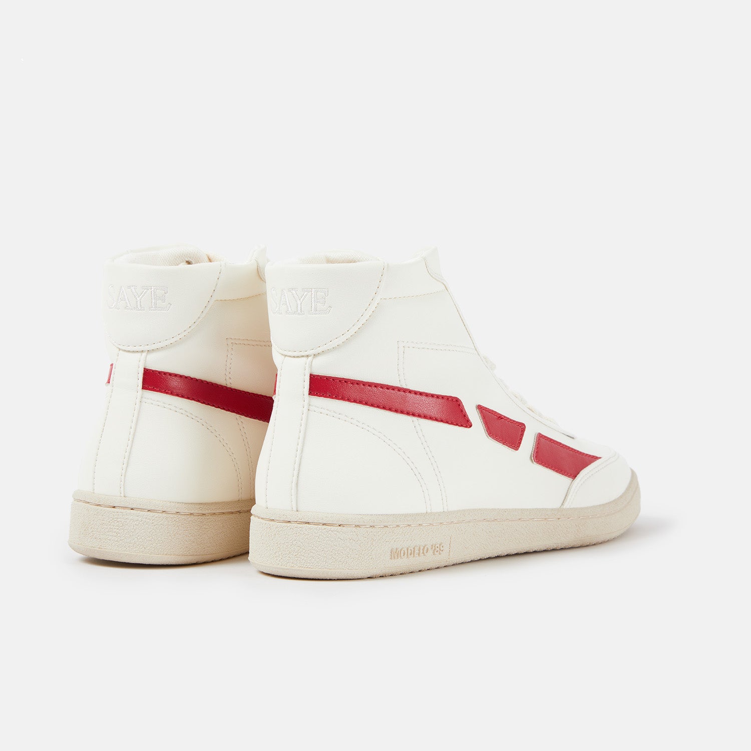 saye-m89-high-apple-sneaker-scarlet-vegan image 4
