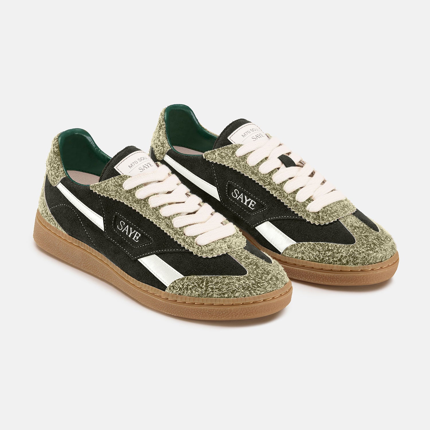 saye-m70-soul-retro-sneaker-forest-ivory image 2
