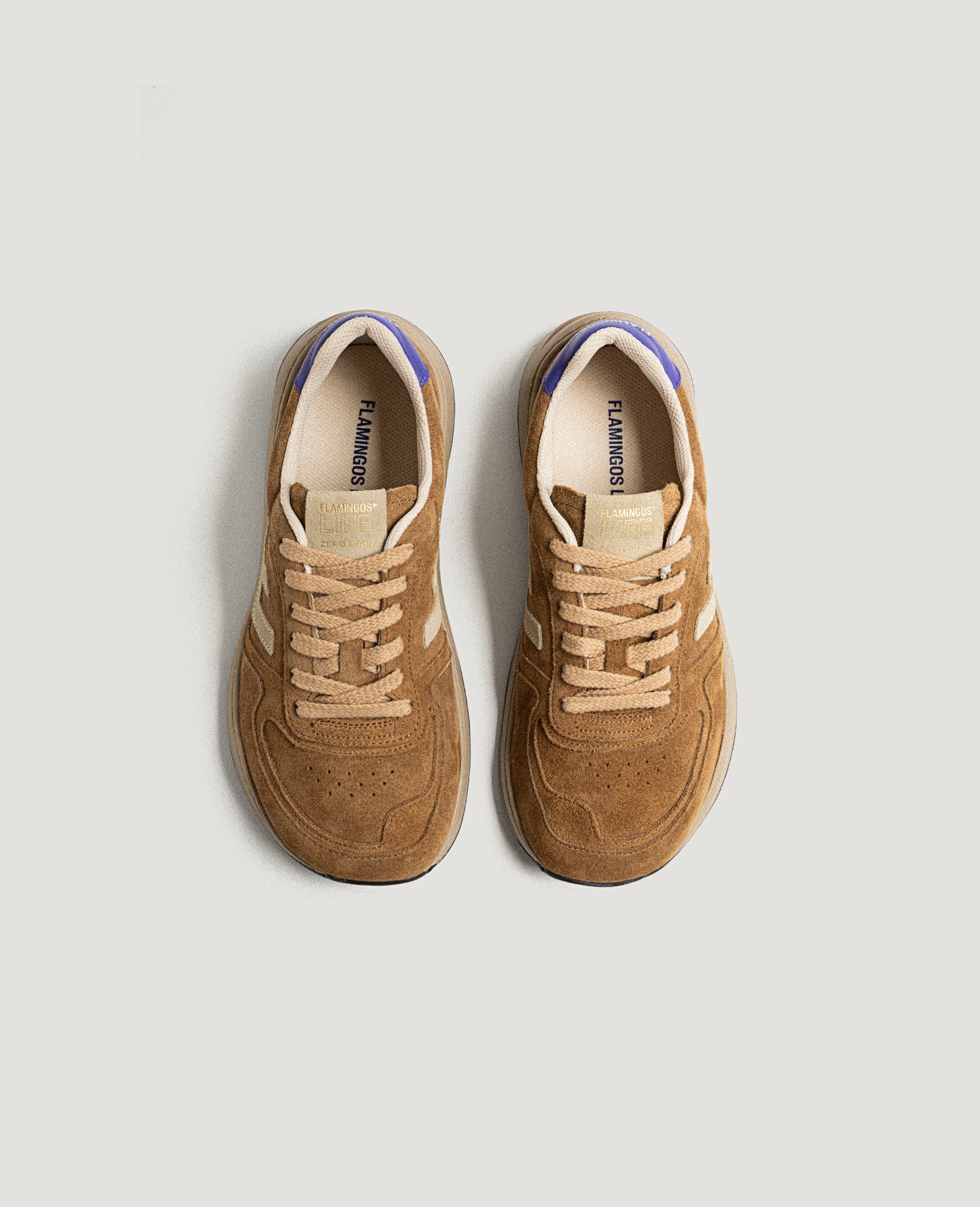flamingos-life-zero-drop-vegane-sneaker-suede-rusty-leather image 3