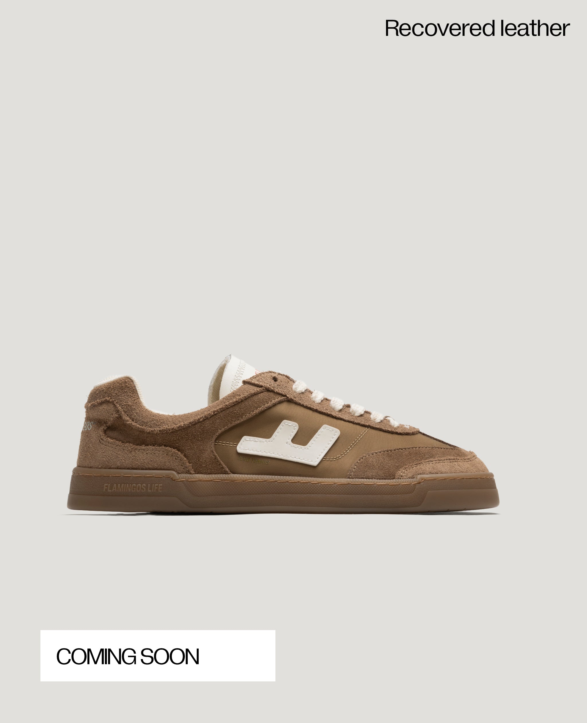 flamingos-life-zero-tennis-chestnut-veganer-barefoot-sneaker image 1