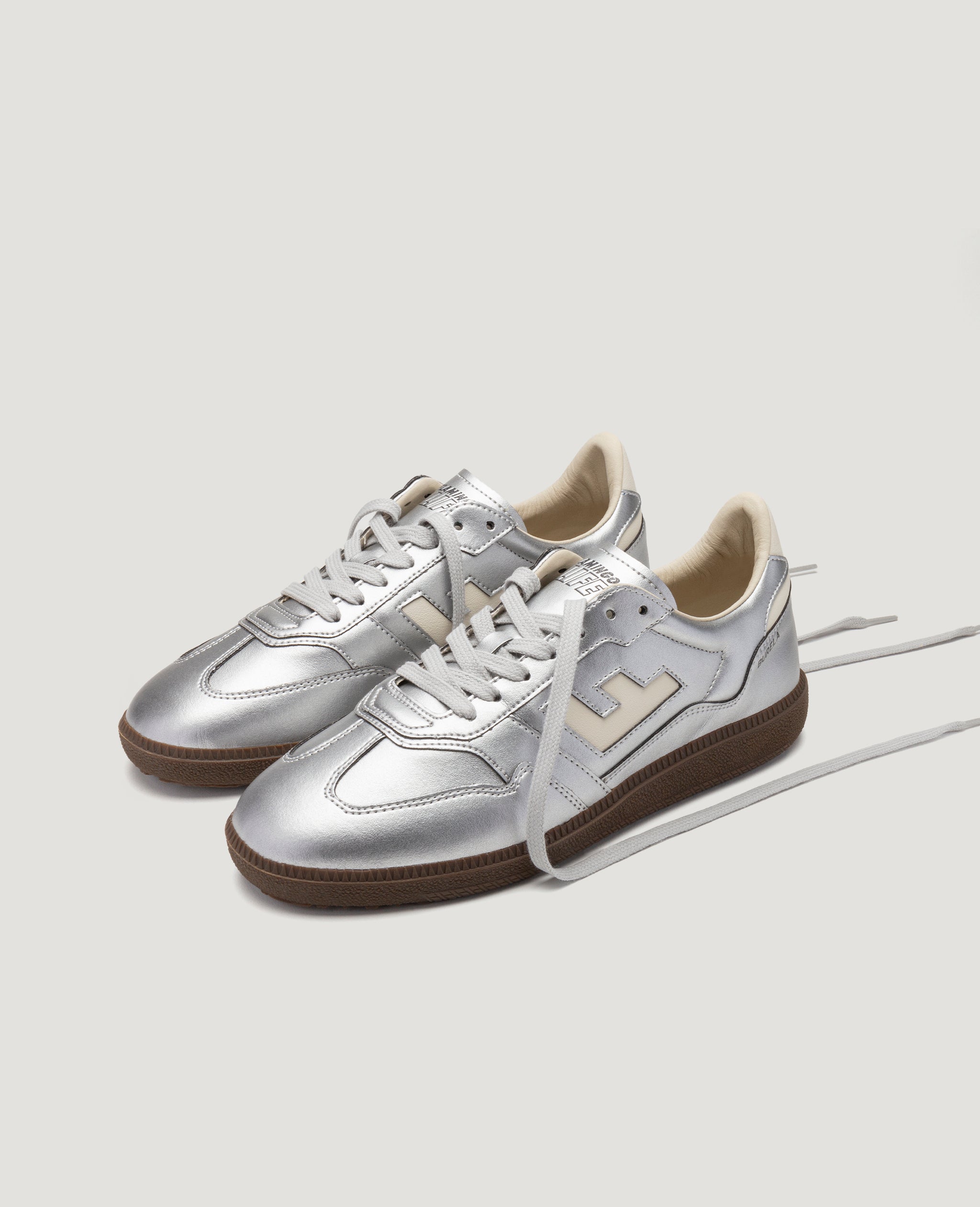 flamingos-life-burela-slim-apple-silver-vegane-sneaker image 2