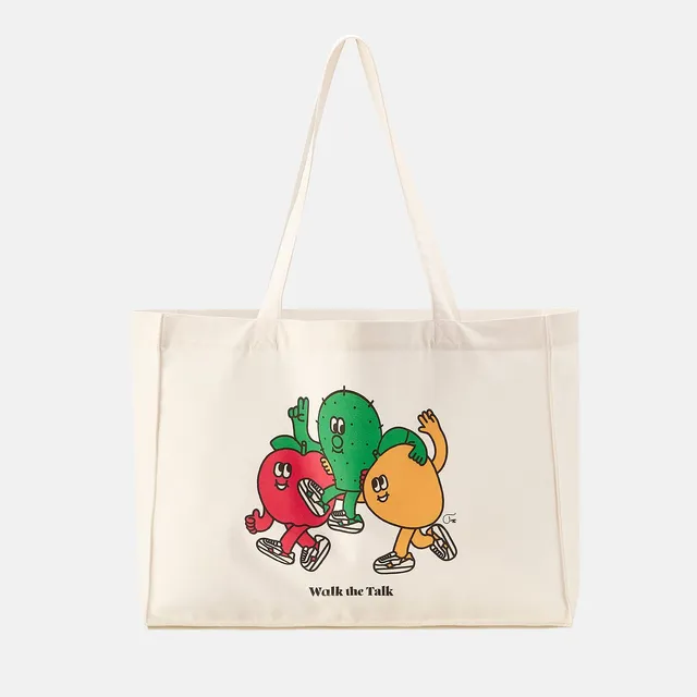 saye-x-tiago-walk-the-talk-tote-bag-bio-baumwolle image 1