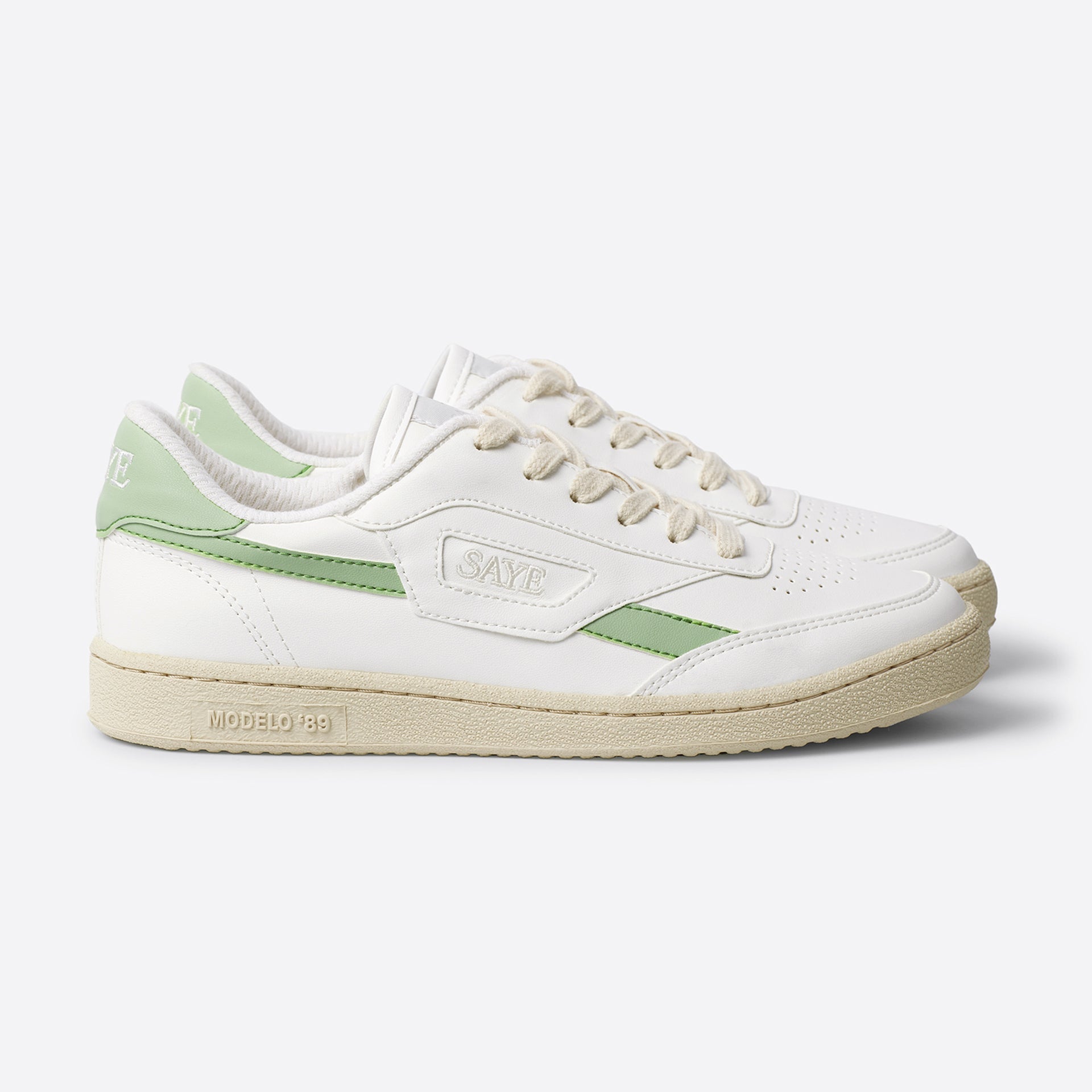 saye-m89-retro-sneaker-polar-lime image 2