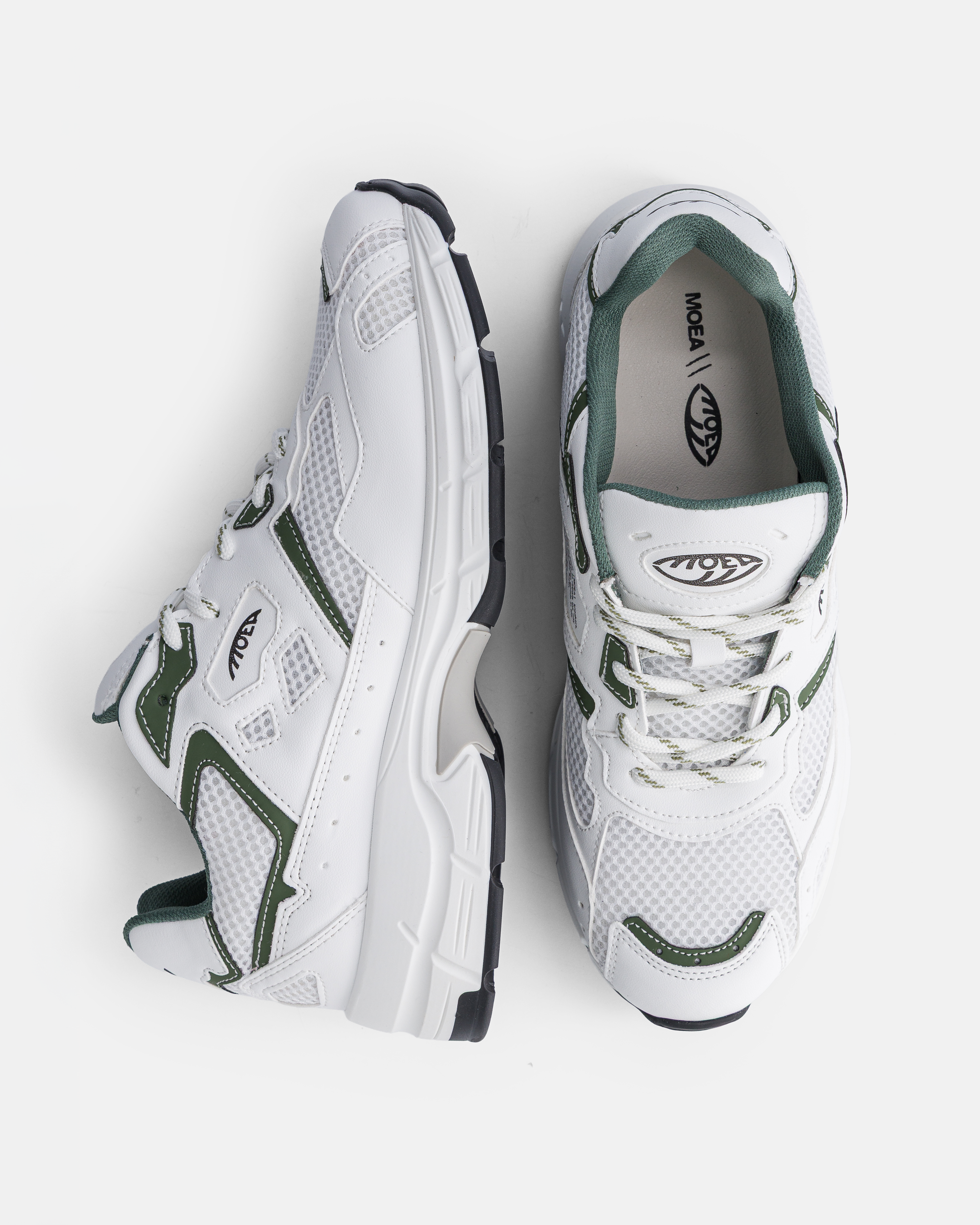 moea-rush-vegane-sneaker-white-green-apple image 2