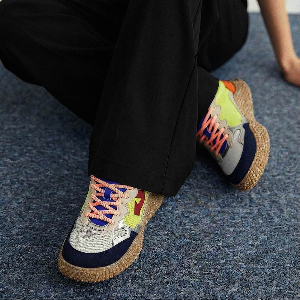 id-eight-hana-color-riot-vegan-sneaker-neon-mix image 2