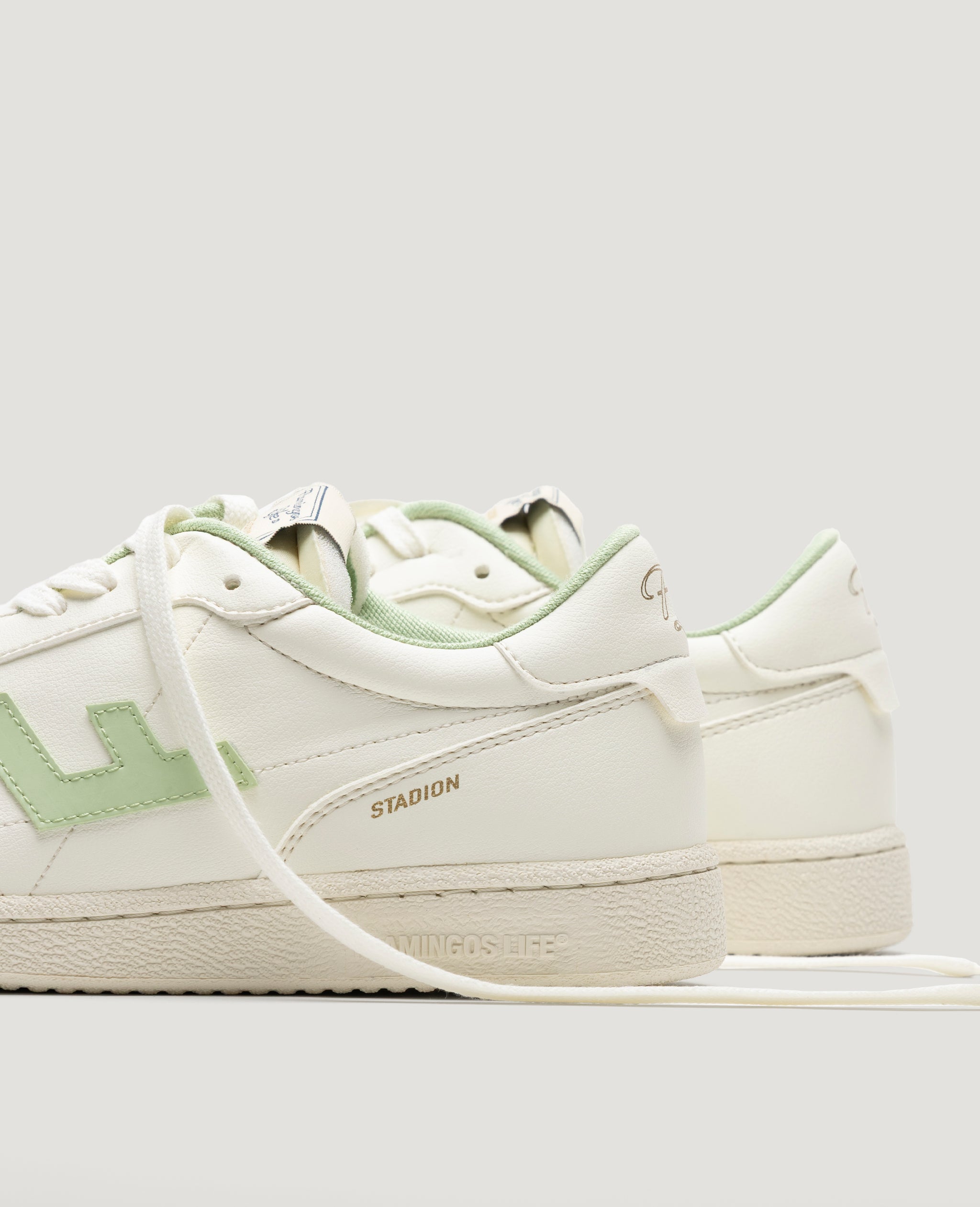 flamingos-life-stadion-pearl-melon-veganer-retro-sneaker image 4