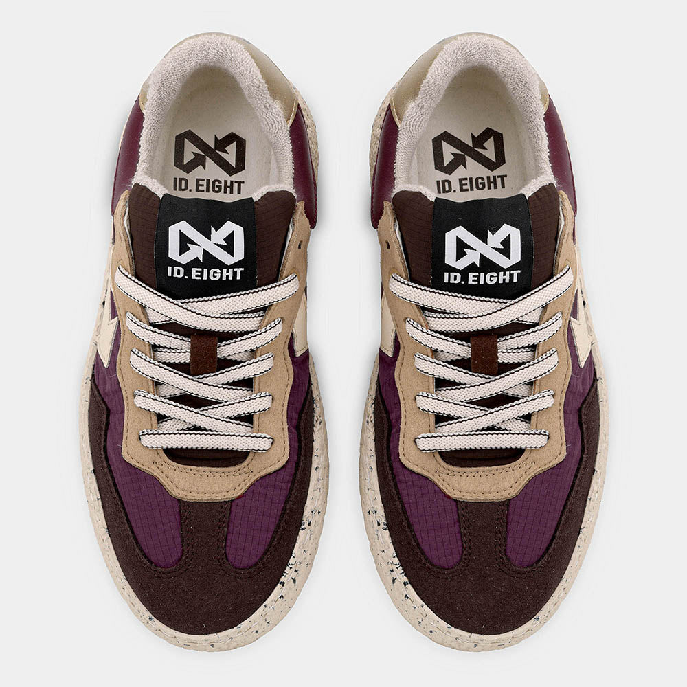 id-eight-uriduri-plum-vegane-sneaker image 3